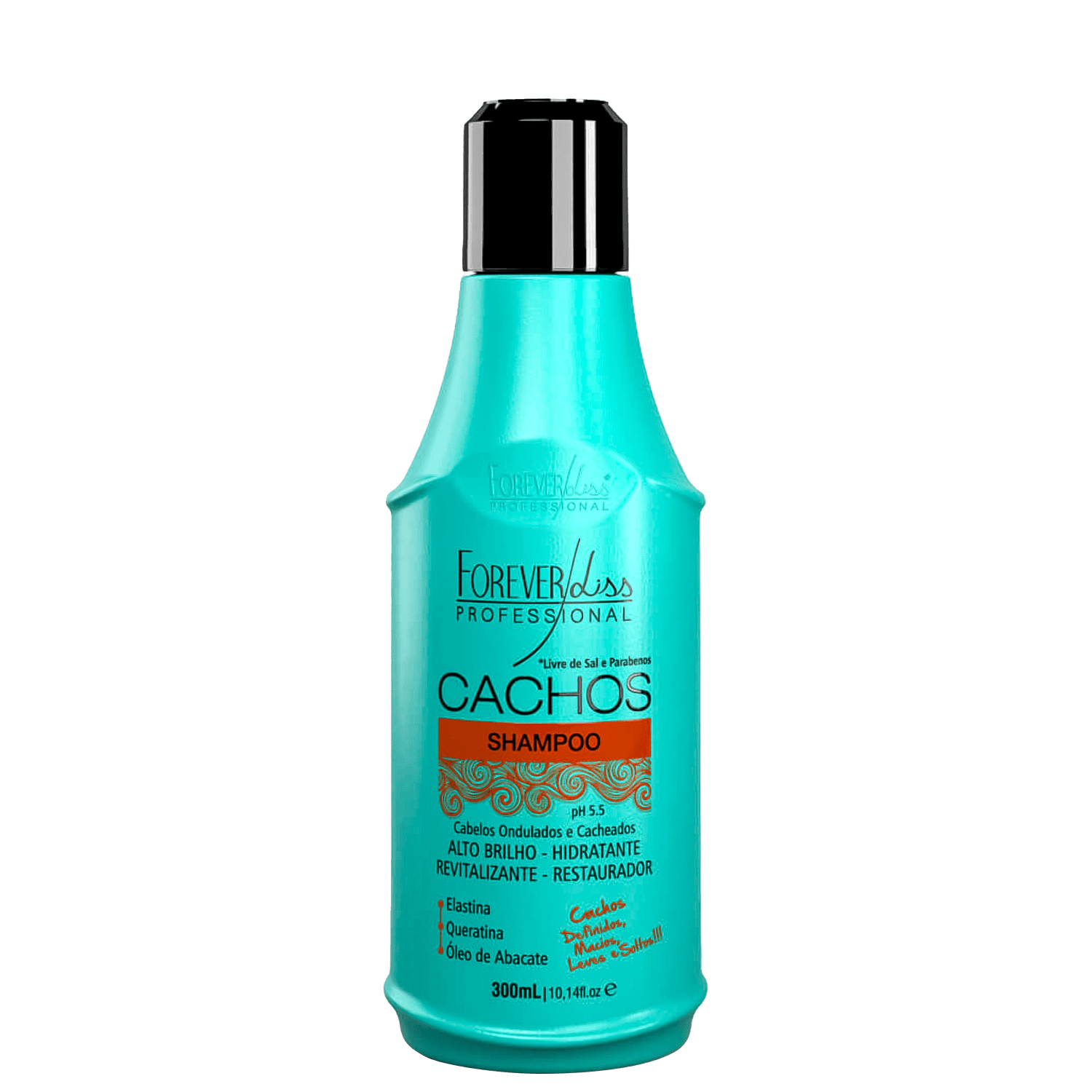 Forever Liss Professional Cachos - Shampoo sem Sal 300ml