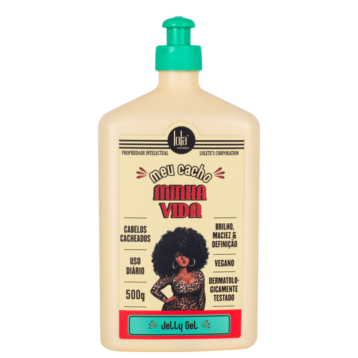 Lola Cosmetics Meu Cacho Minha Vida Jelly - Gel Fixador 500g