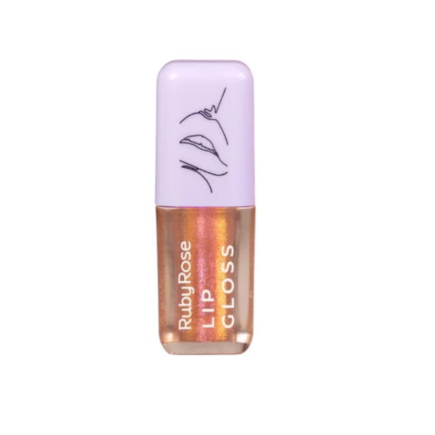 Ruby Rose Gloss Labial - Shooting Star - HB-8234-3