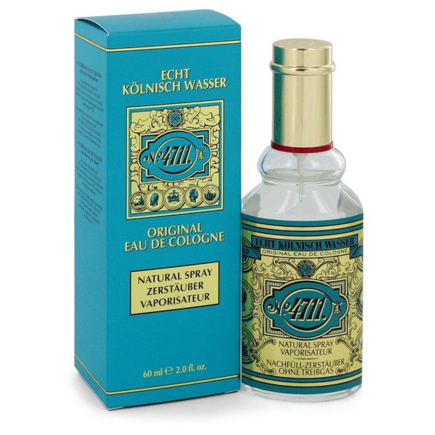 Acqua Colonia Echt Kölnisch Wasser 4711 - Eau de Cologne Unissex 60ml