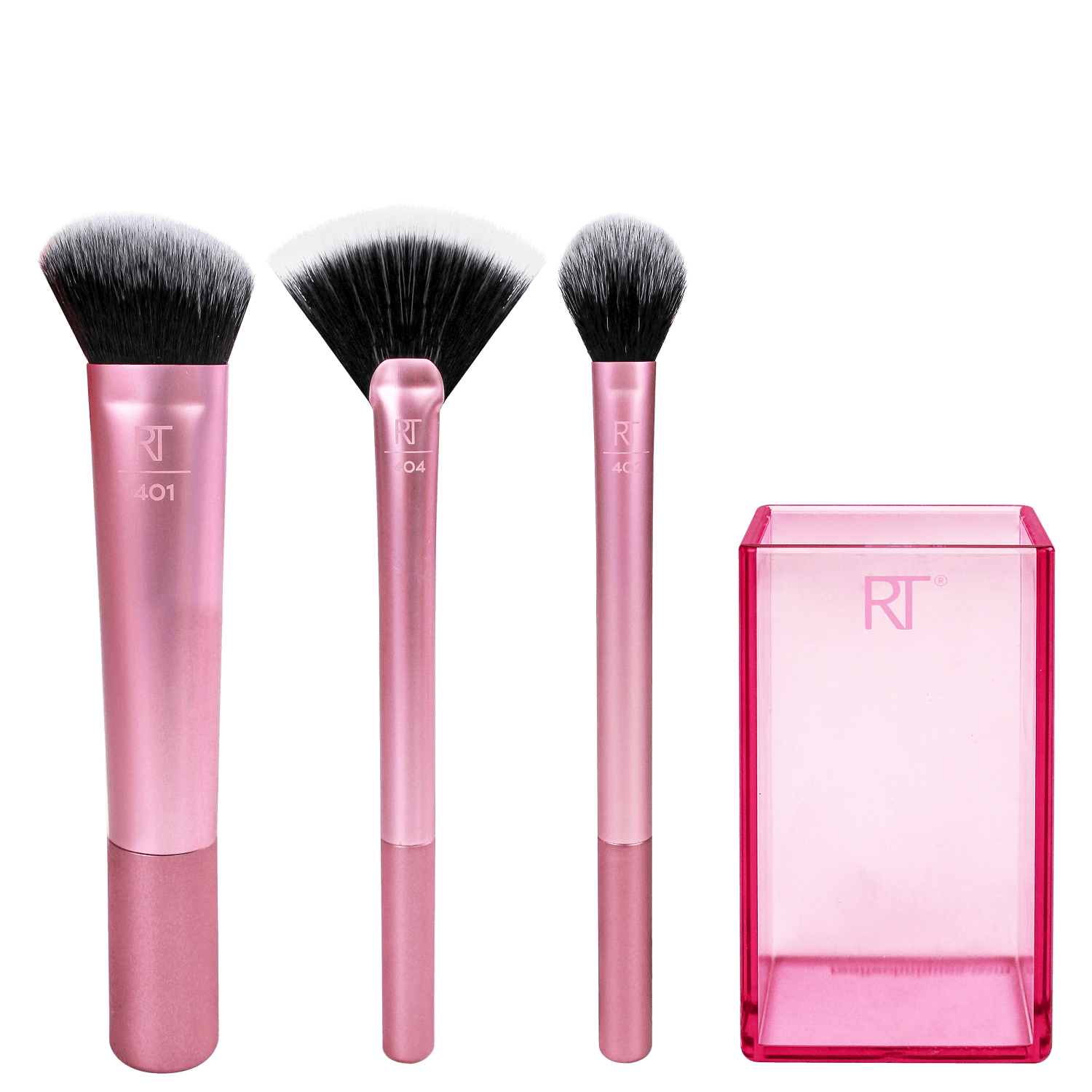 Kit de Pincéis Real Techniques Sculpting Set (3 Pincéis + Porta-Pincéis)