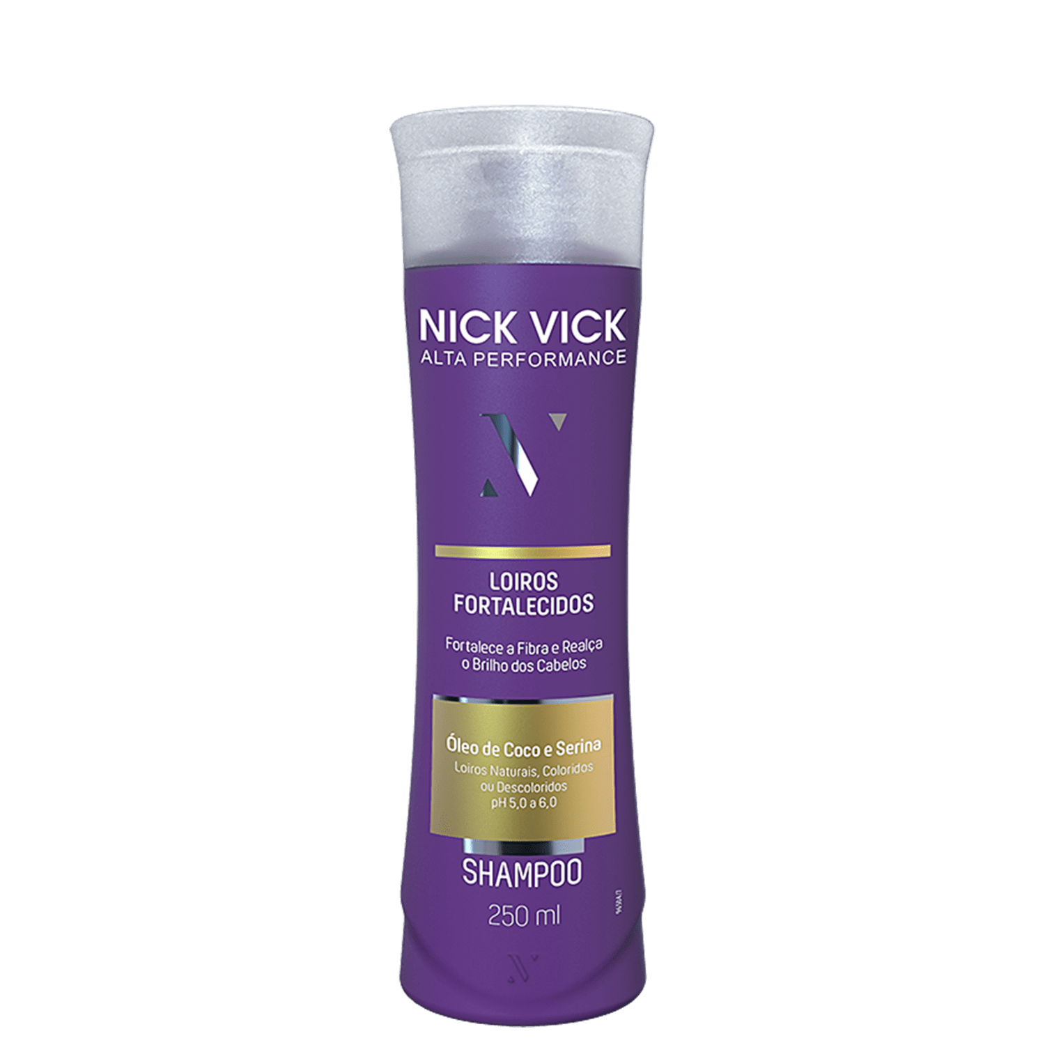 Nick & Vick Alta Performance Loiros Fortalecidos - Shampoo 250ml