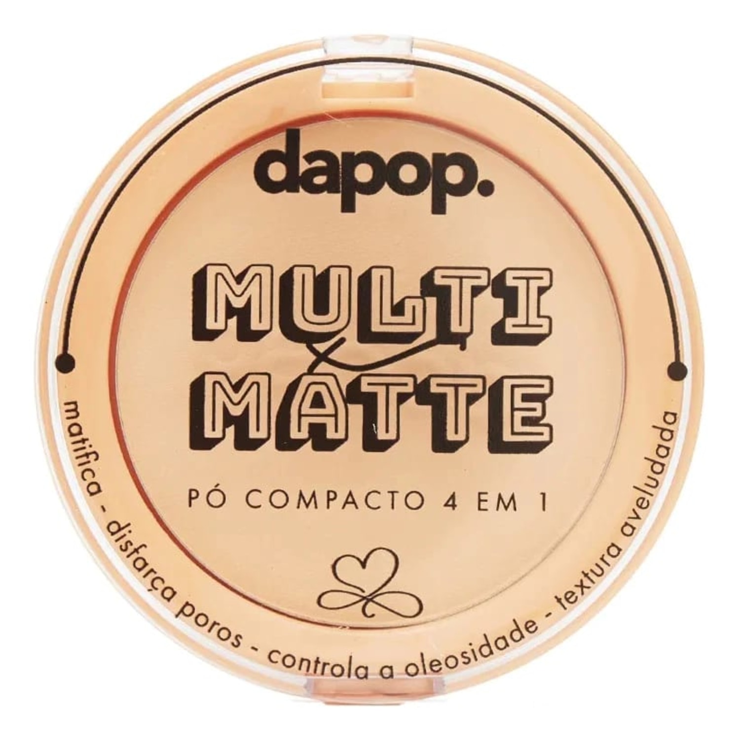Pó Compacto Multi Matte Cor 03 - Dapop