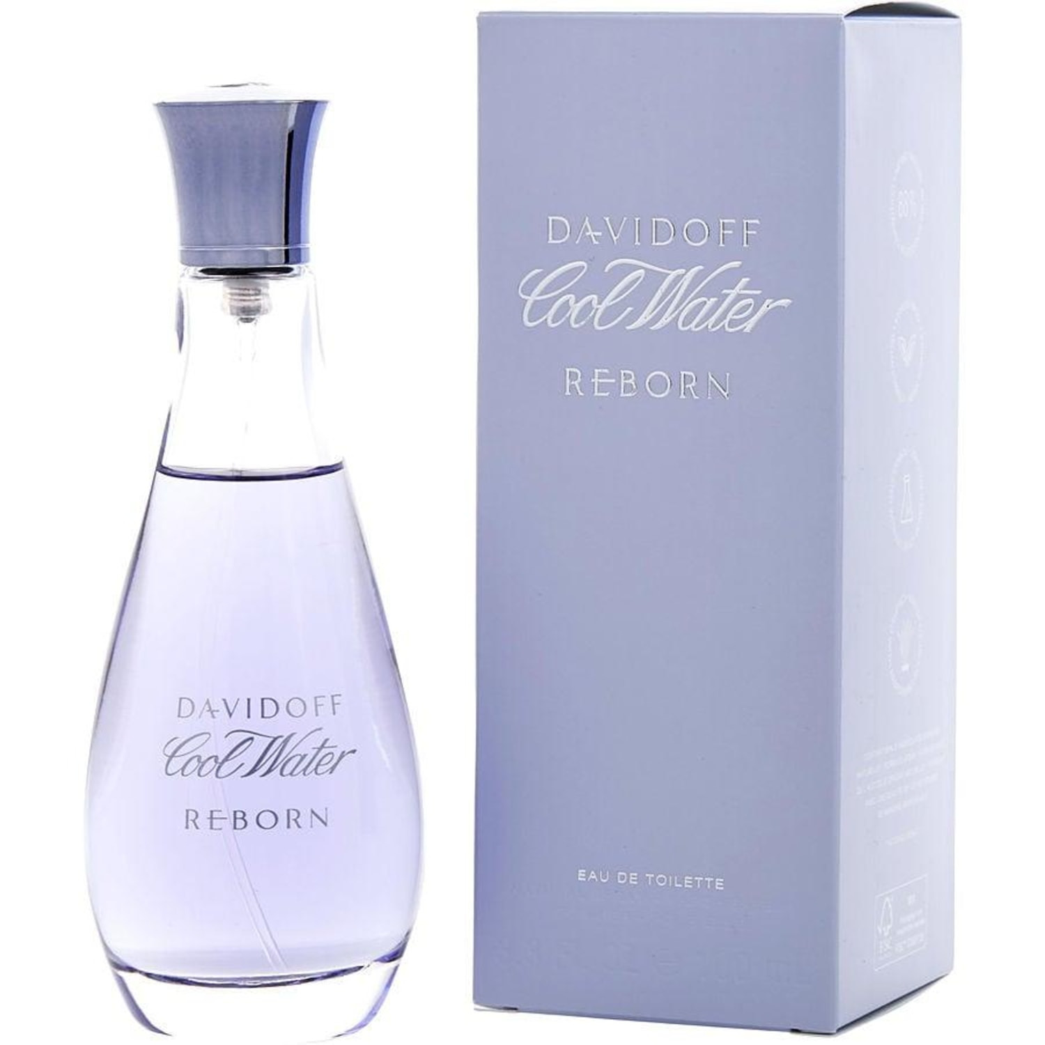Cool Water Reborn Woman Davidoff Eau de Toilette - Perfume Feminino 100ml