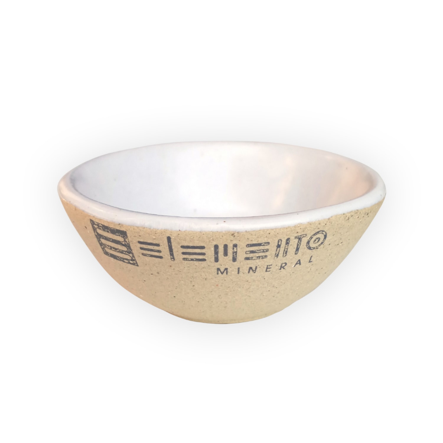 Elemento Mineral Bowl para Máscara Facial - Pote de Cerâmica