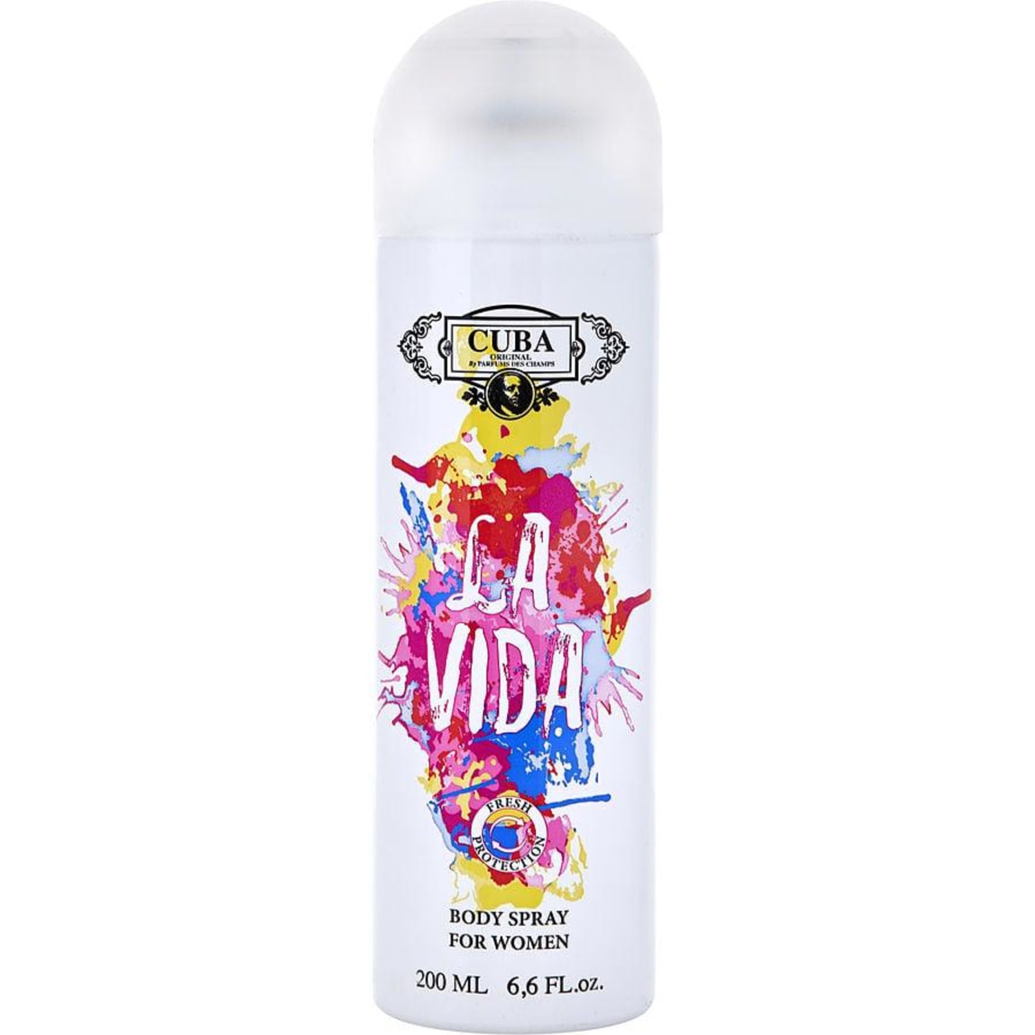 Água De Cheiro Feminino Cuba La Vida Spray Corporal 200 Ml