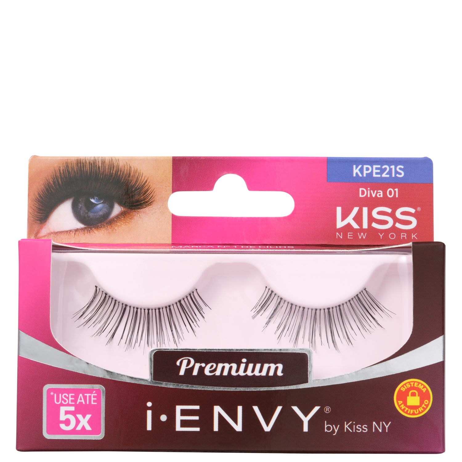Kiss New York i-Envy Diva 01 - Cílios Postiços