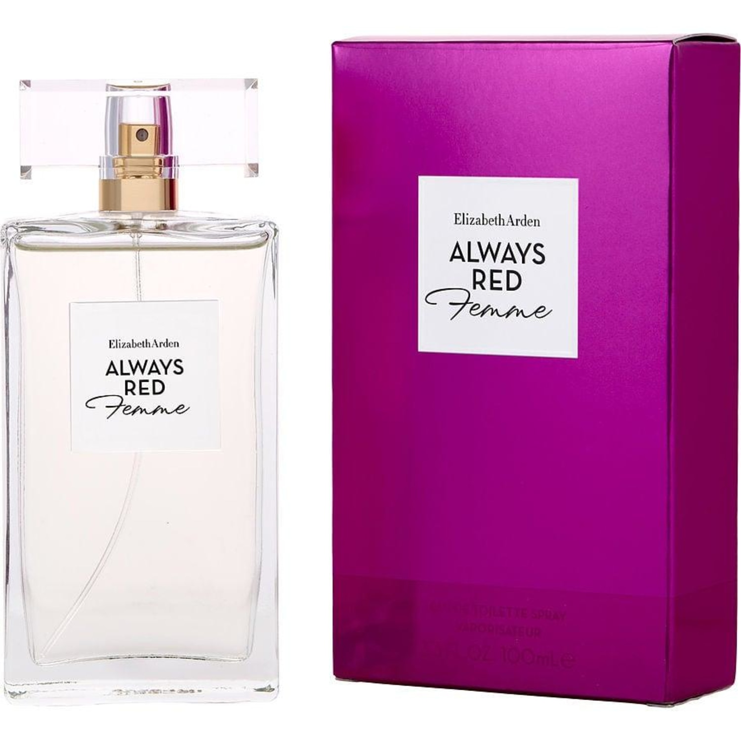 Perfume Feminino Elizabeth Arden Always Red Femme Edt Spray 100 Ml (Nova Embalagem)