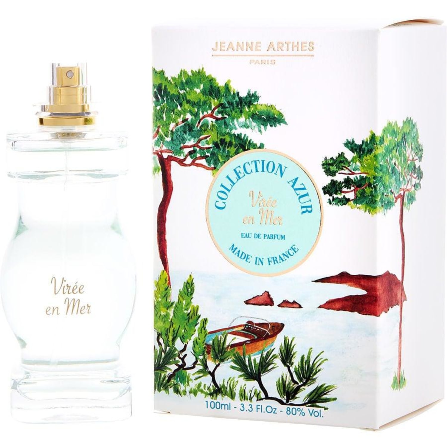 Perfume Feminino Jeanne Arthes Viree En Mer Eau De Parfum Spray 100 Ml