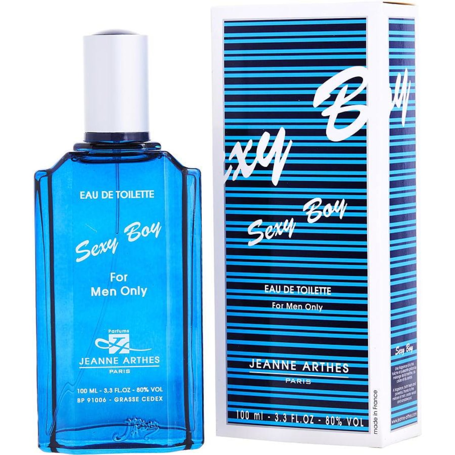 Perfume Masculino Jeanne Arthes Sexy Boy Edt Spray 100 Ml