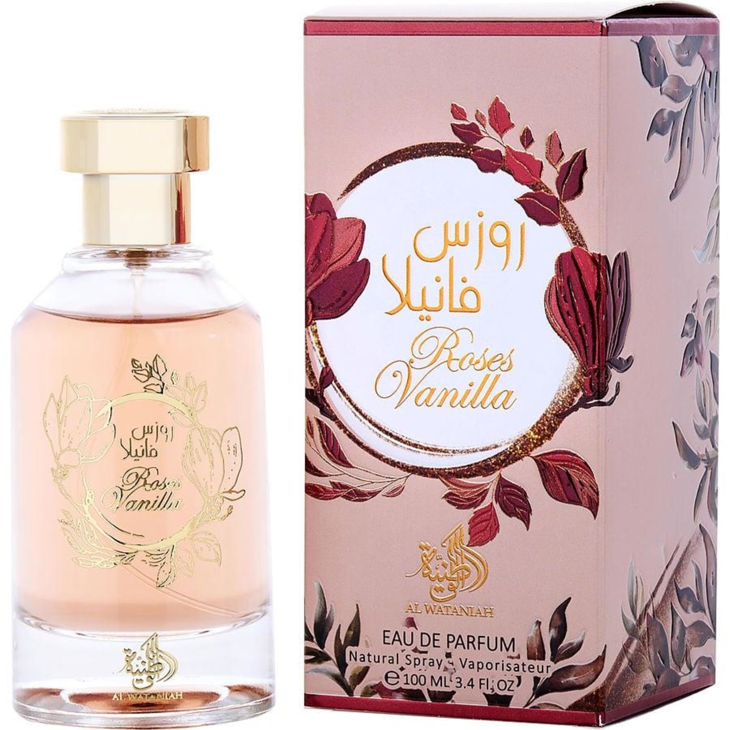 Roses Vanilla Al Wataniah Eau De Parfum - Perfume Feminino 100ml