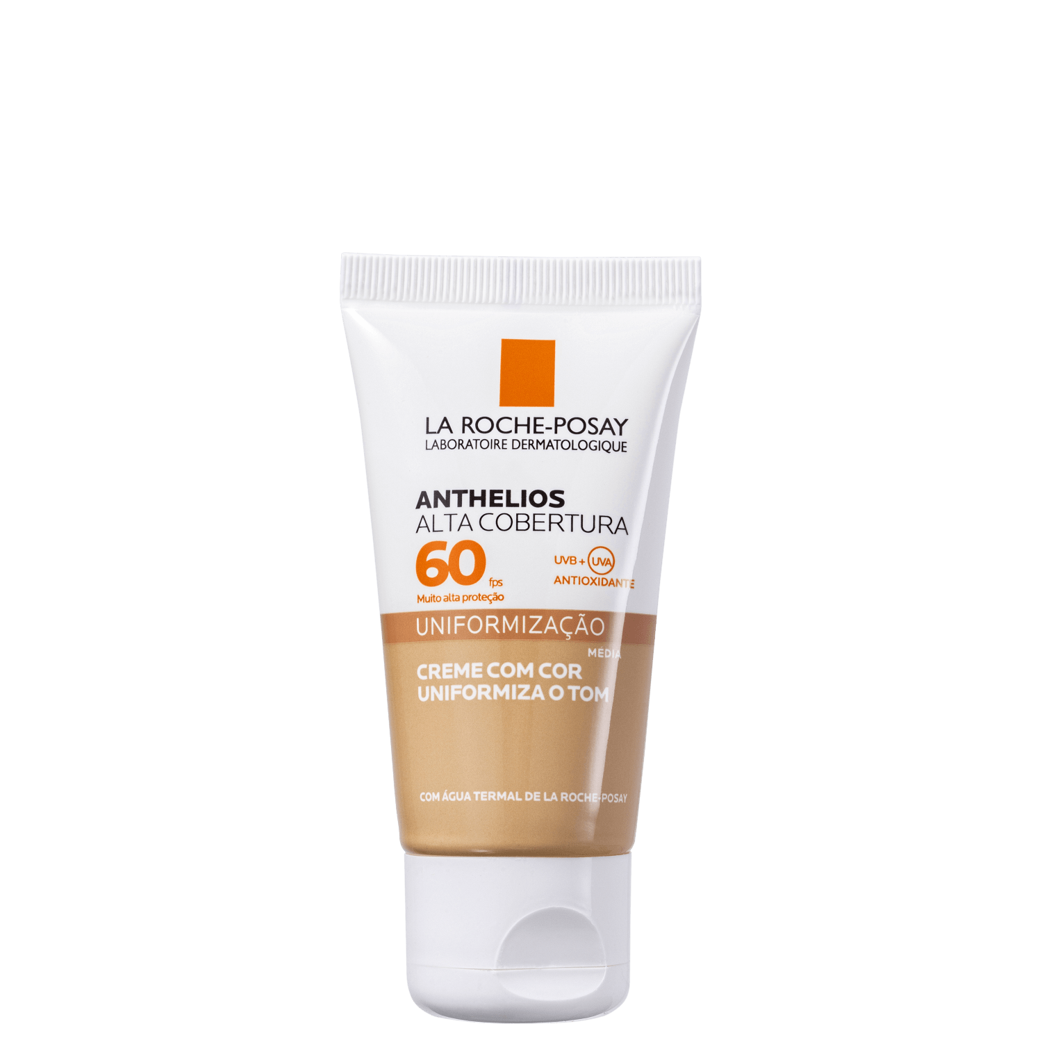 La Roche-Posay Anthelios Alta Cobertura FPS60 Cor Média - Protetor Solar Facial 40ml