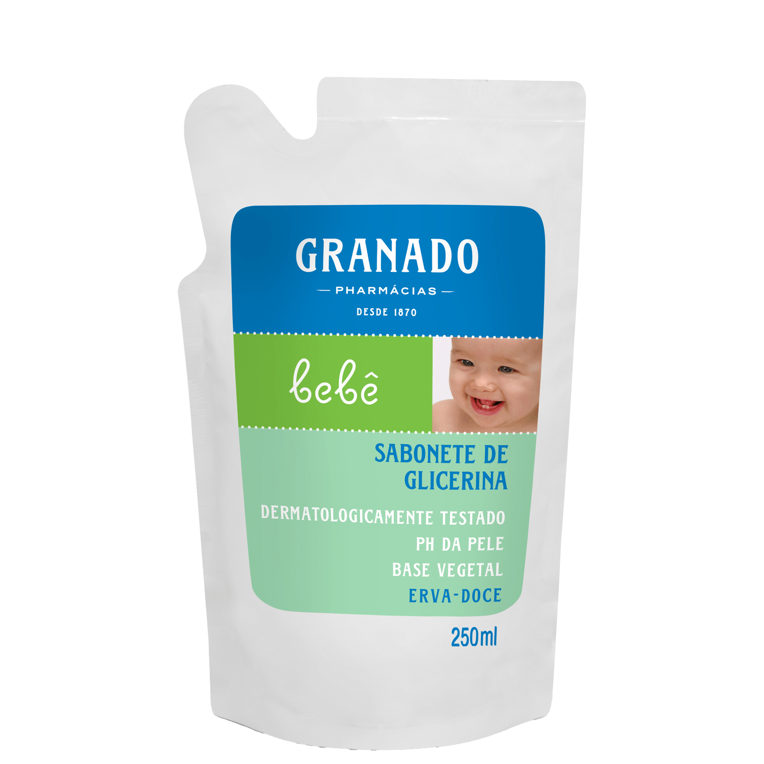 Granado Bebê Erva-Doce - Sabonete Líquido Refil 250ml