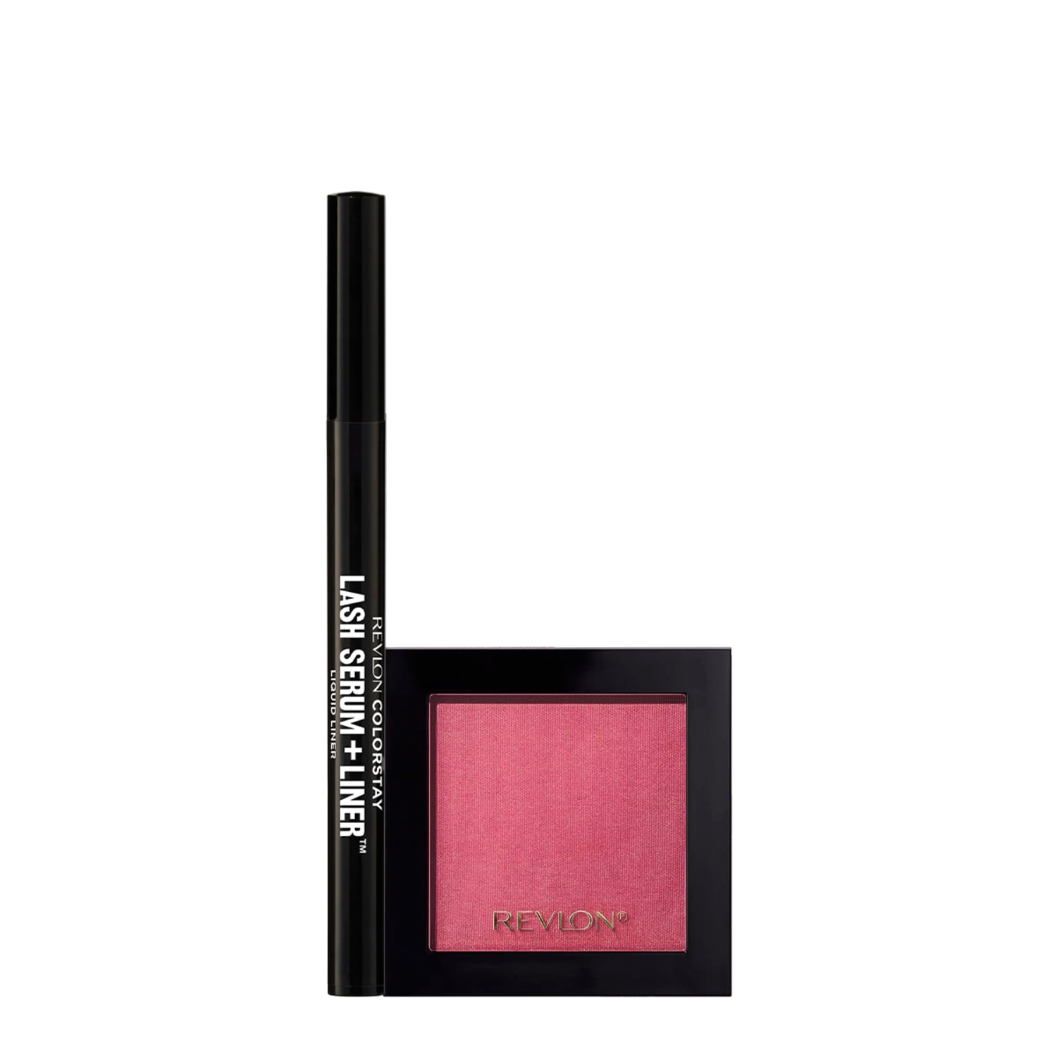 Kit Revlon Colorstay Lash Mauvelous 3 Sérum Delineador Blush (2 produtos)