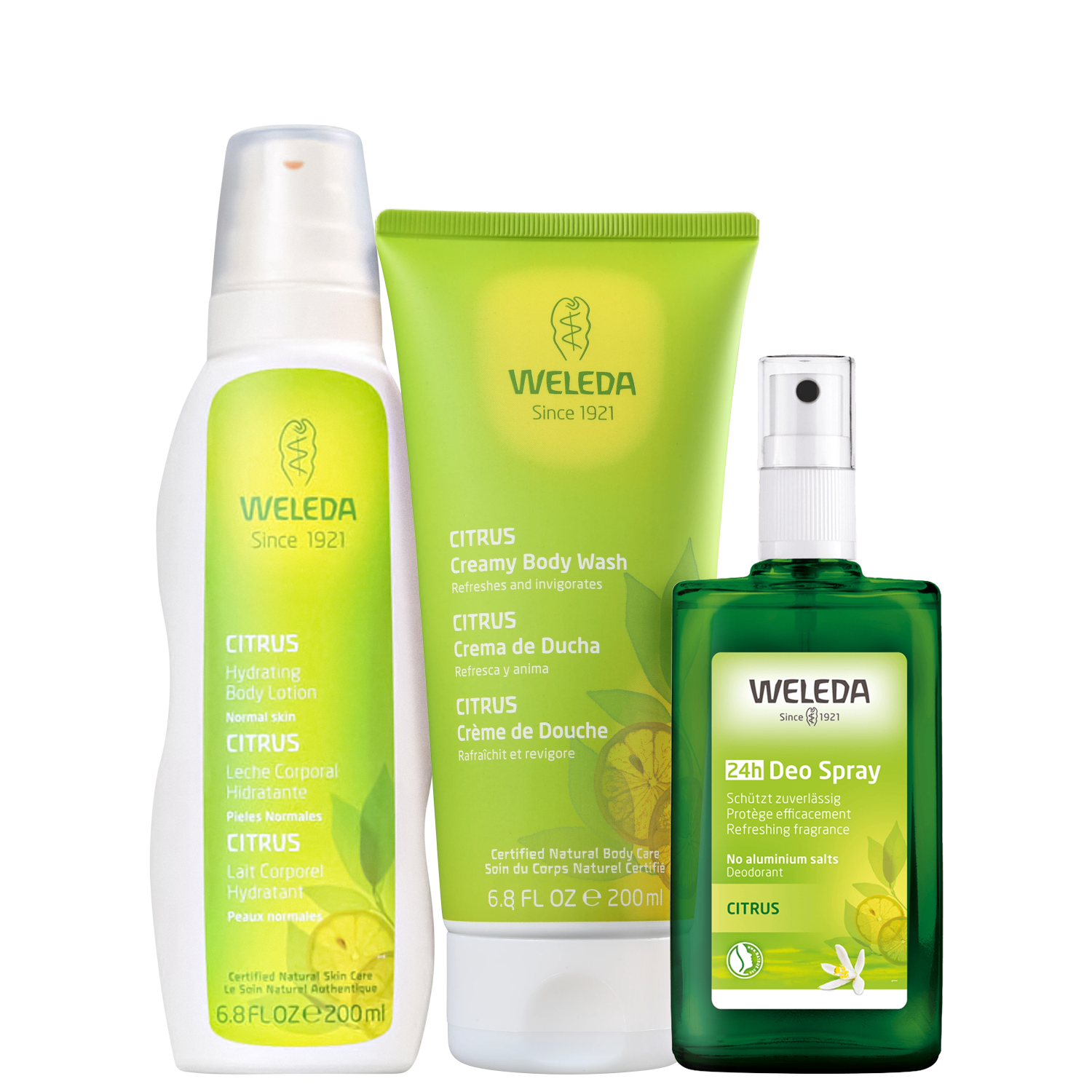 Kit Weleda Citrus (3 Produtos)