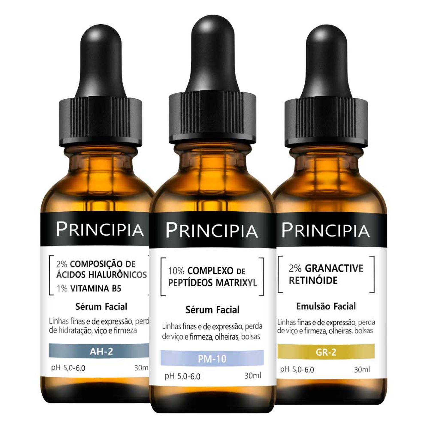 Kit Principia AH-2 + PM-10 + GR-2 (3 Produtos)