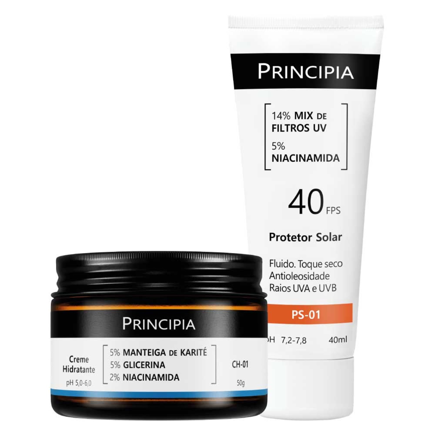 Kit Principia Skincare Hidratação e Proteção (2 Produtos)