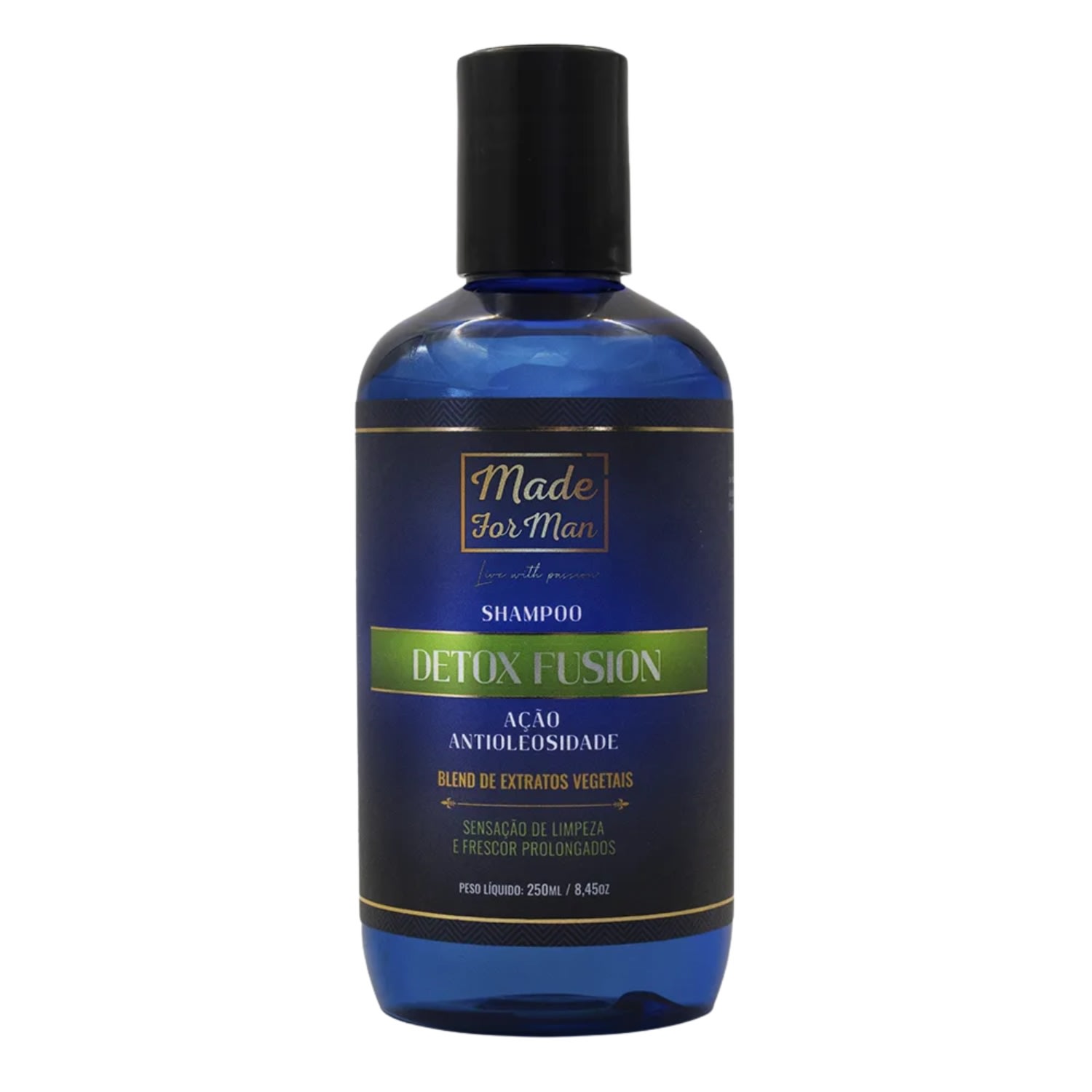 MADE FOR MAN - Shampoo Antioleosidade Detox Fusion 250ml
