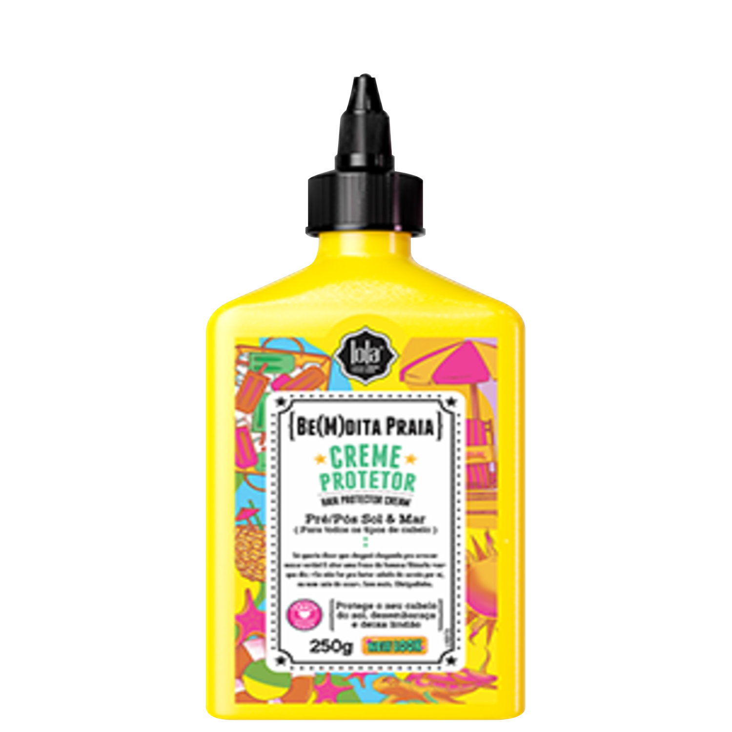 Lola From Rio Be(M) Dita Praia - Creme Protetor Solar Capilar 250g
