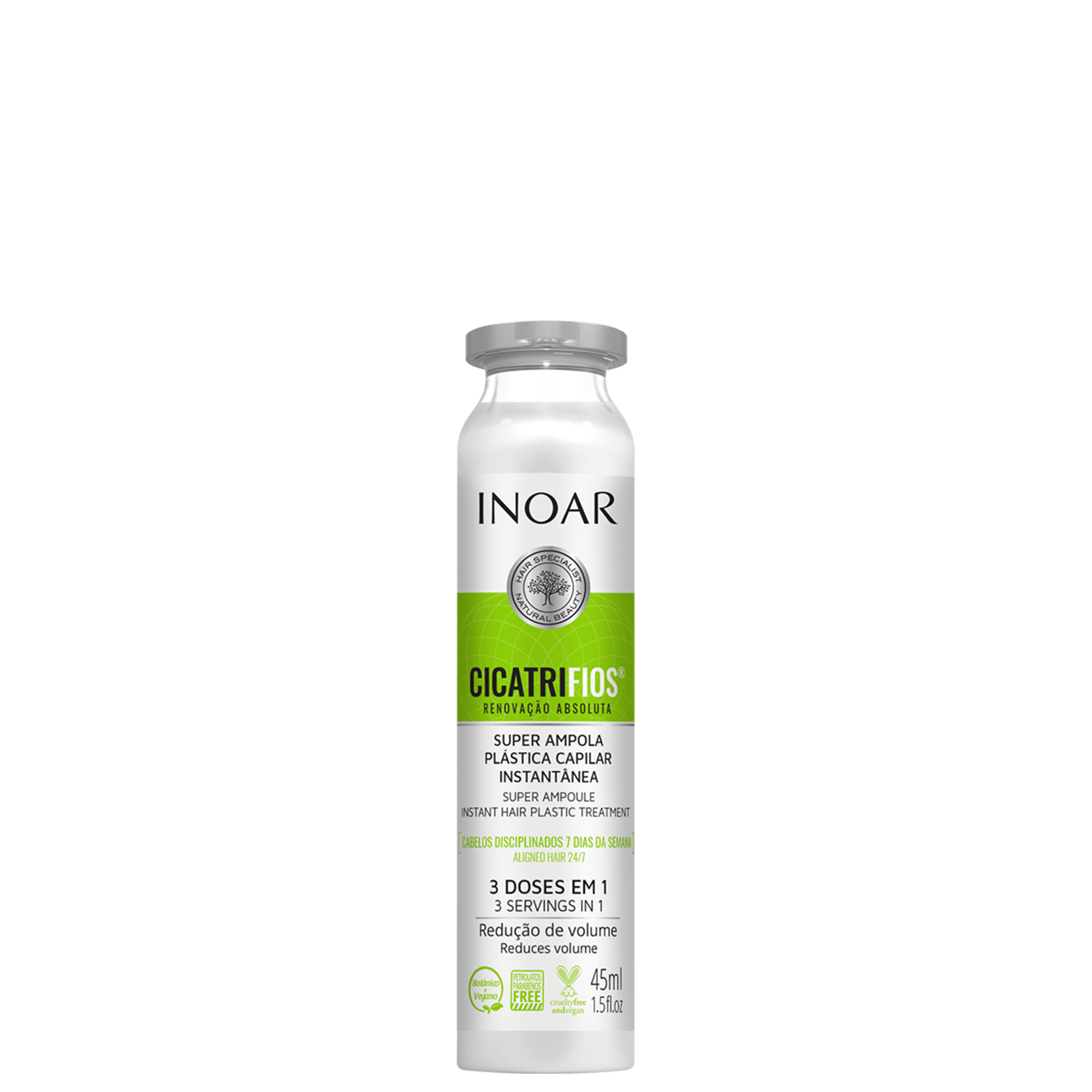 Inoar Cicatrifios Super Ampola - Tratamento Capilar 45ml