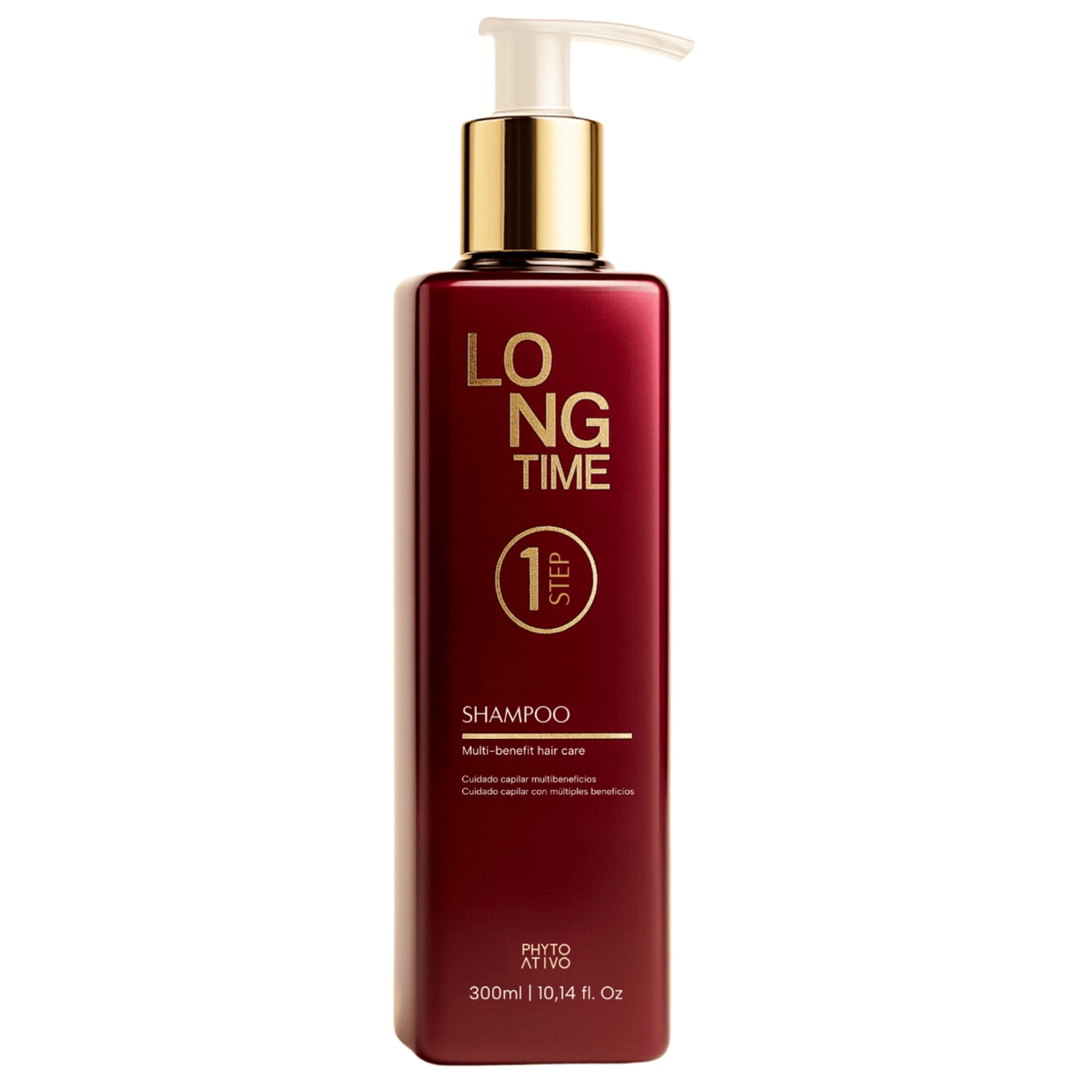 Shampoo Long Time Phyto Ativo Nutrição Biotecnológica 300ml
