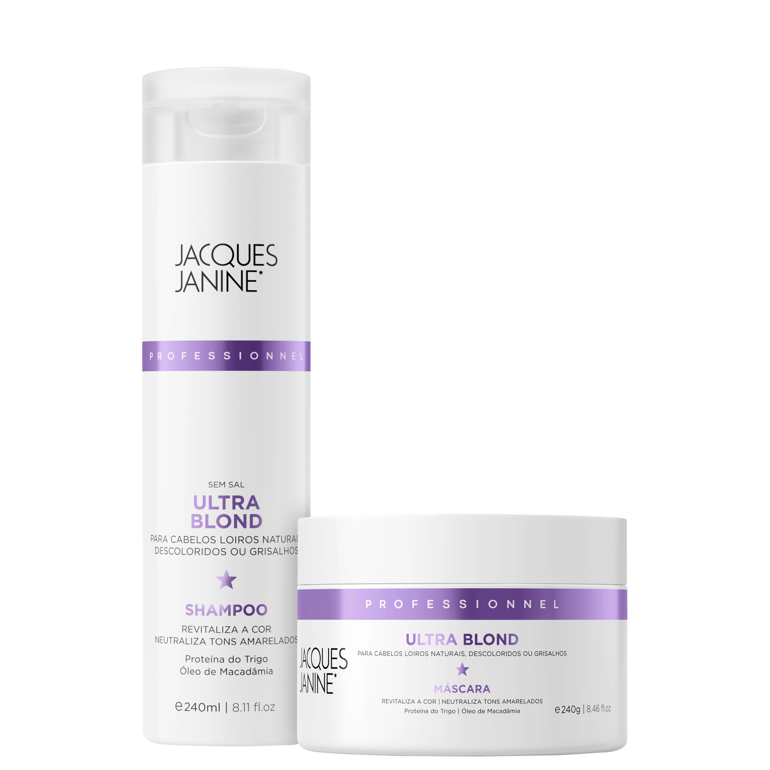 Kit Jacques Janine Professionnel Ultra Blond Duo (2 Produtos)