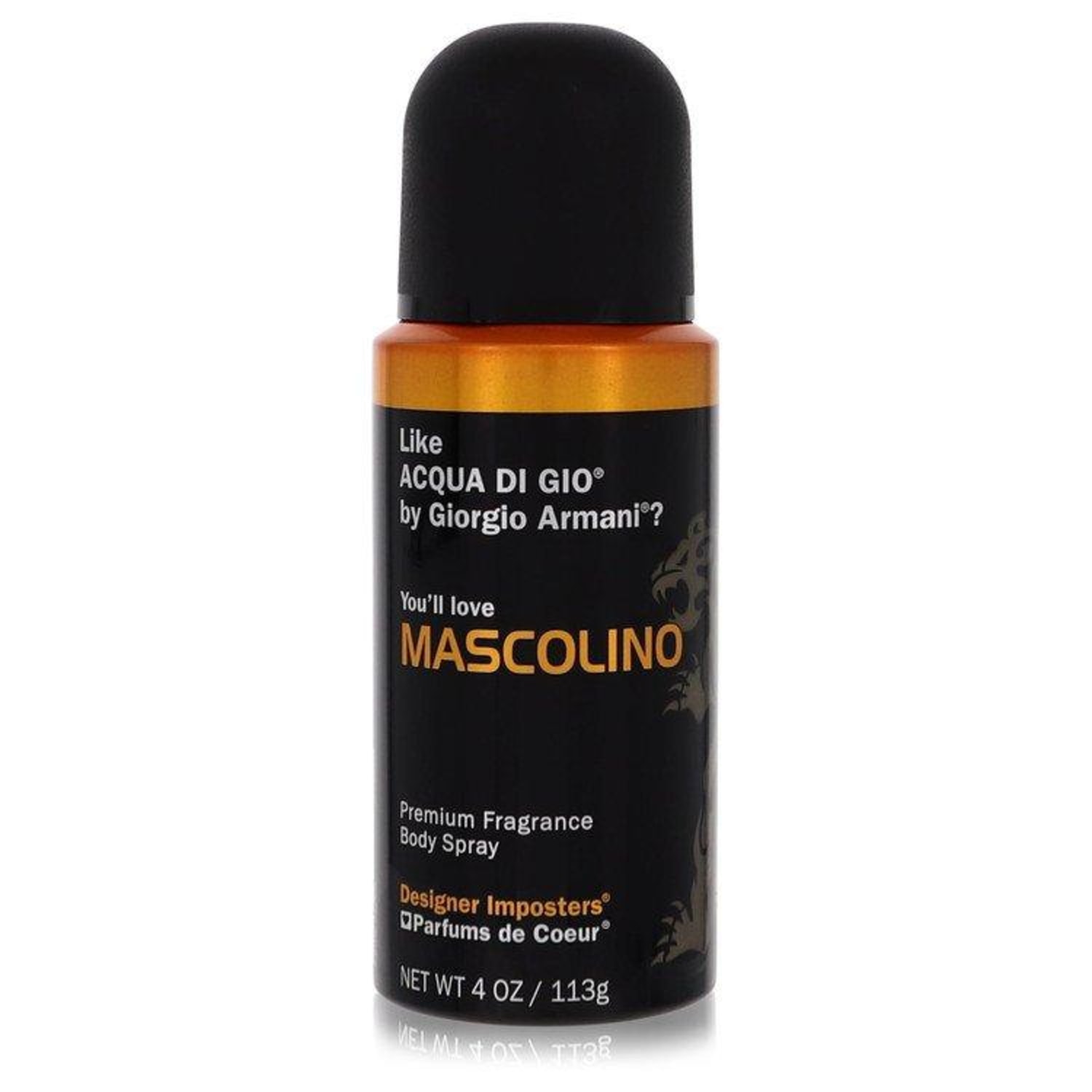 Perfume/Col. Masc. Designer Imposters Mascolino Parfums Coeur 118 ML P/ Corpo