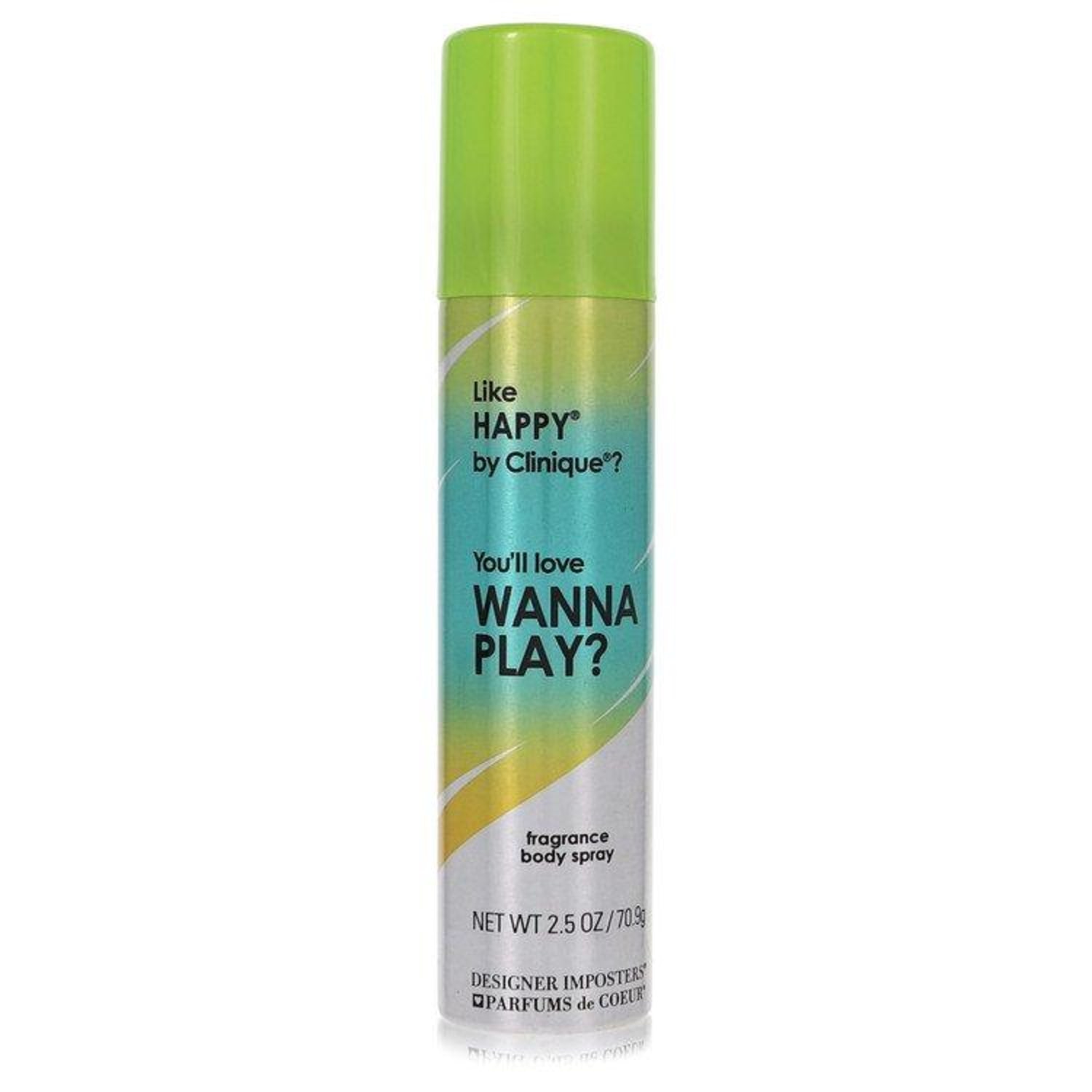 Perfume Feminino Designer Imposters Wanna Play? Parfums Coeur 75 ML P/ Corpo