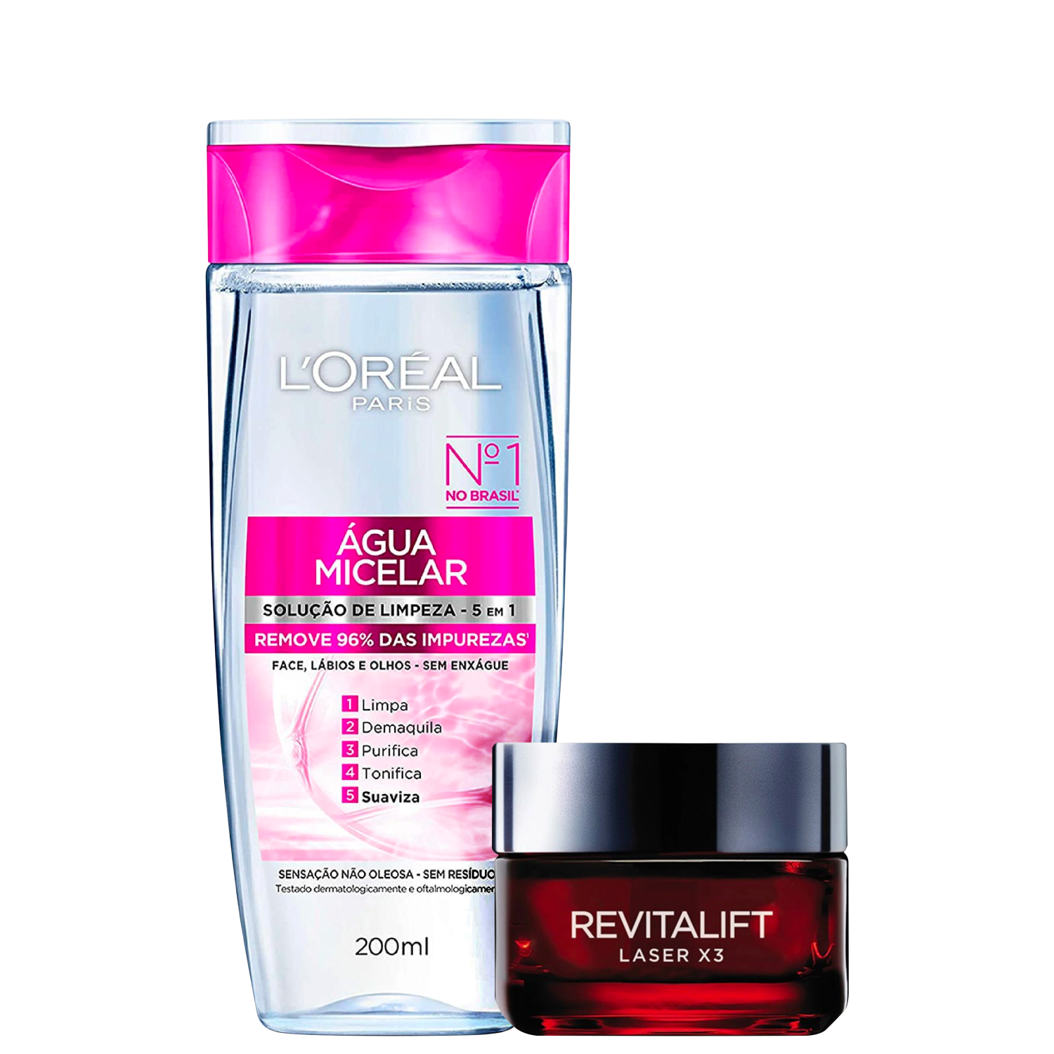 Kit L'Oréal Paris Laser X3 Redutor de Linhas 2 (2 Produtos)