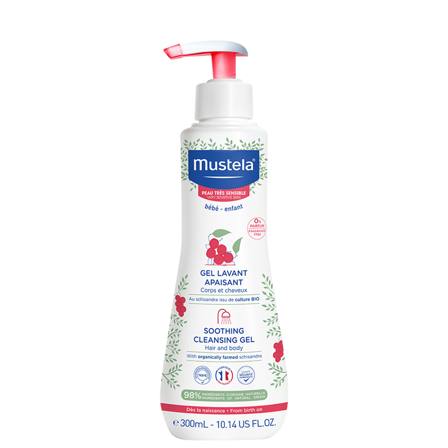 Mustela Bébé Soothing - Gel de Banho 300ml