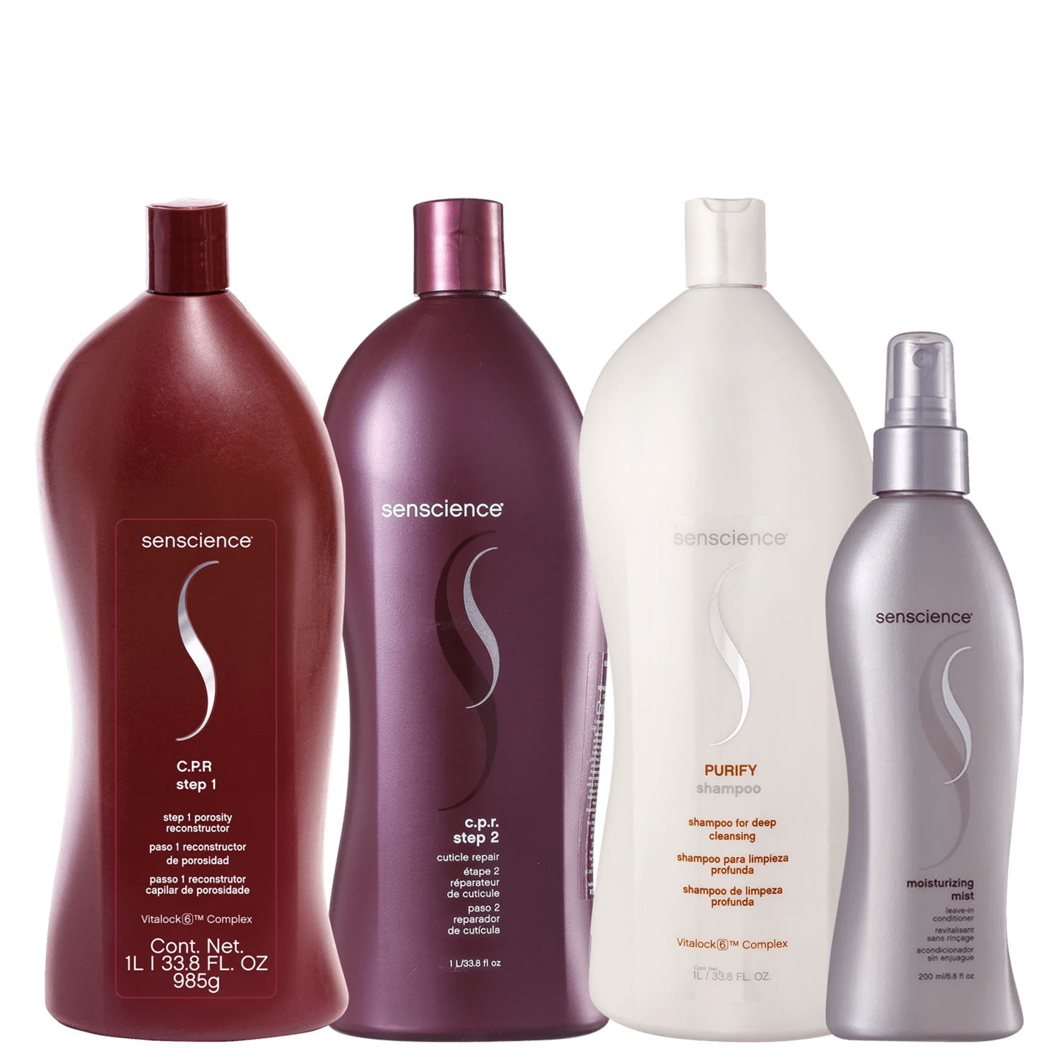 Kit Senscience Recovery C.P.R. (4 Produtos)