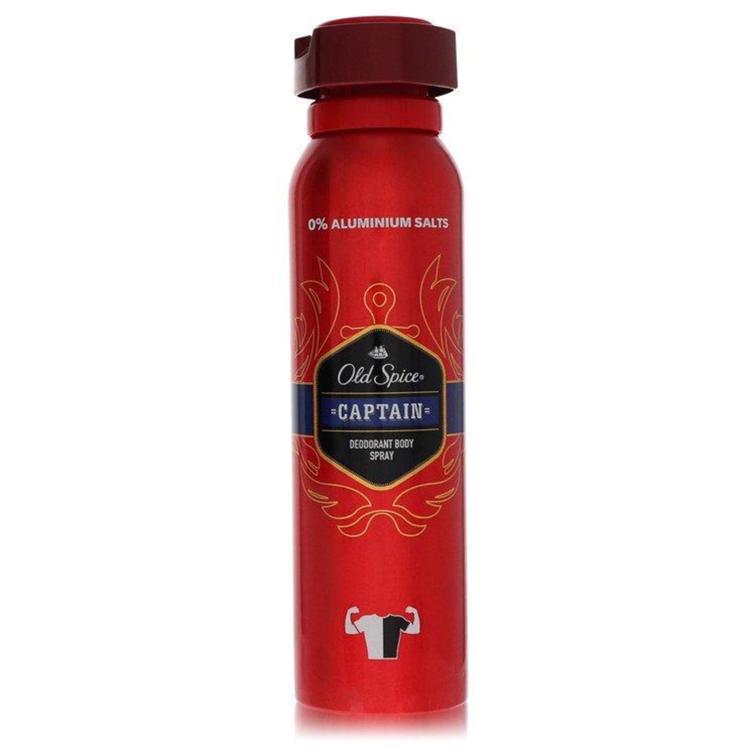 Desodorante Masculino Old Spice Captain Em Spray150 Ml