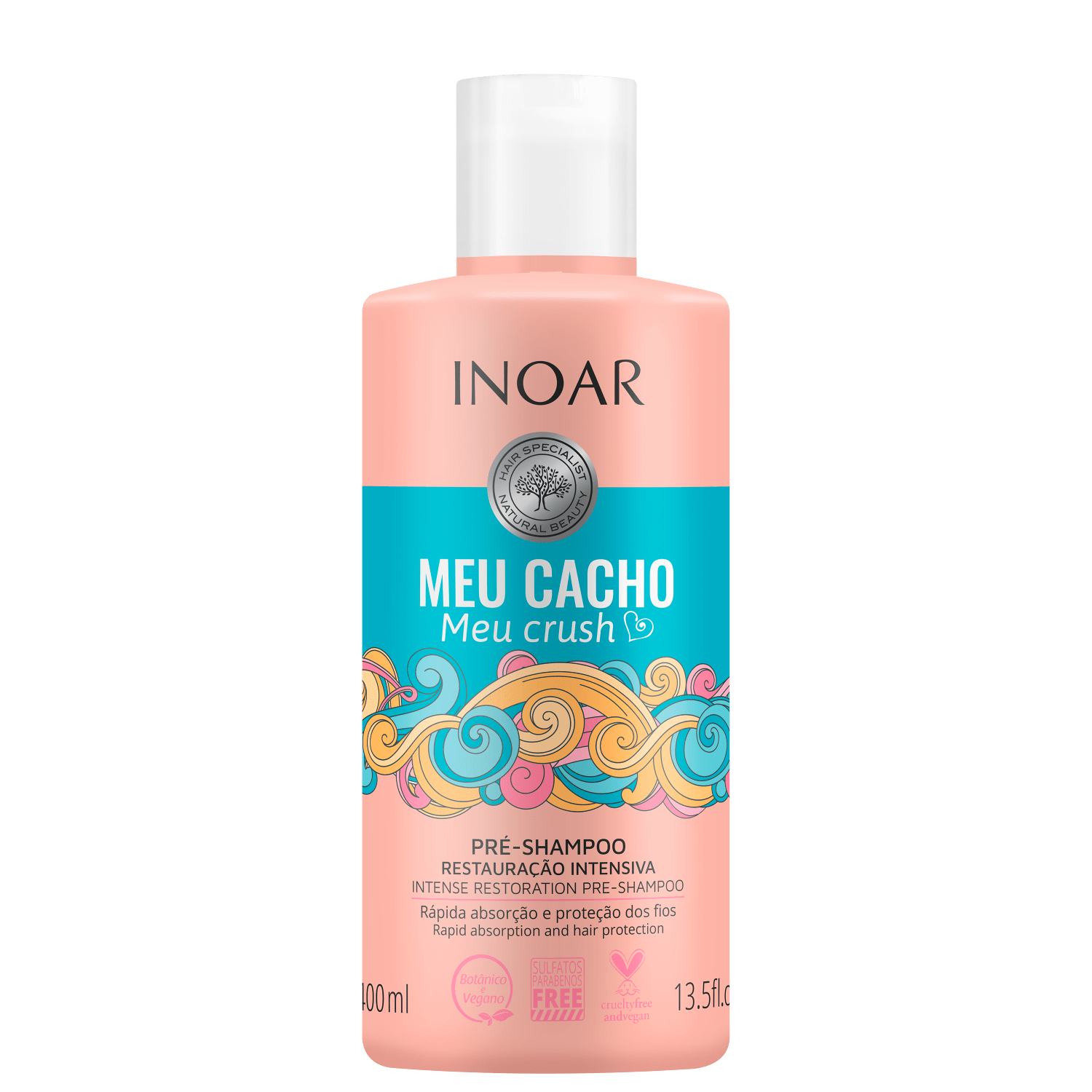 Inoar Meu Cacho, Meu Crush - Pré-Shampoo 400ml