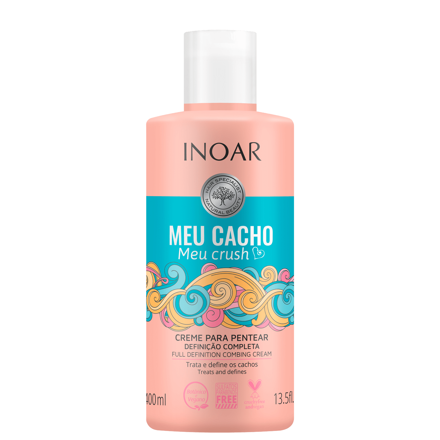Inoar Meu Cacho, Meu Crush - Creme para Pentear 400ml