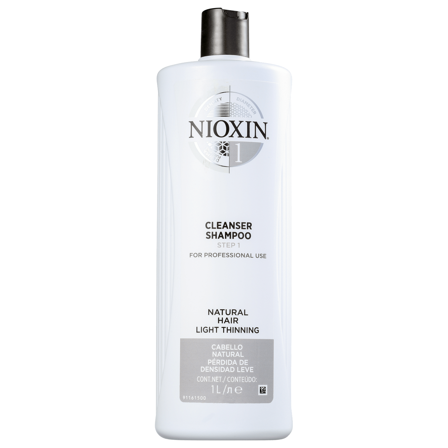 Nioxin Sistema 1 - Shampoo Contra Afinamento Capilar 1L