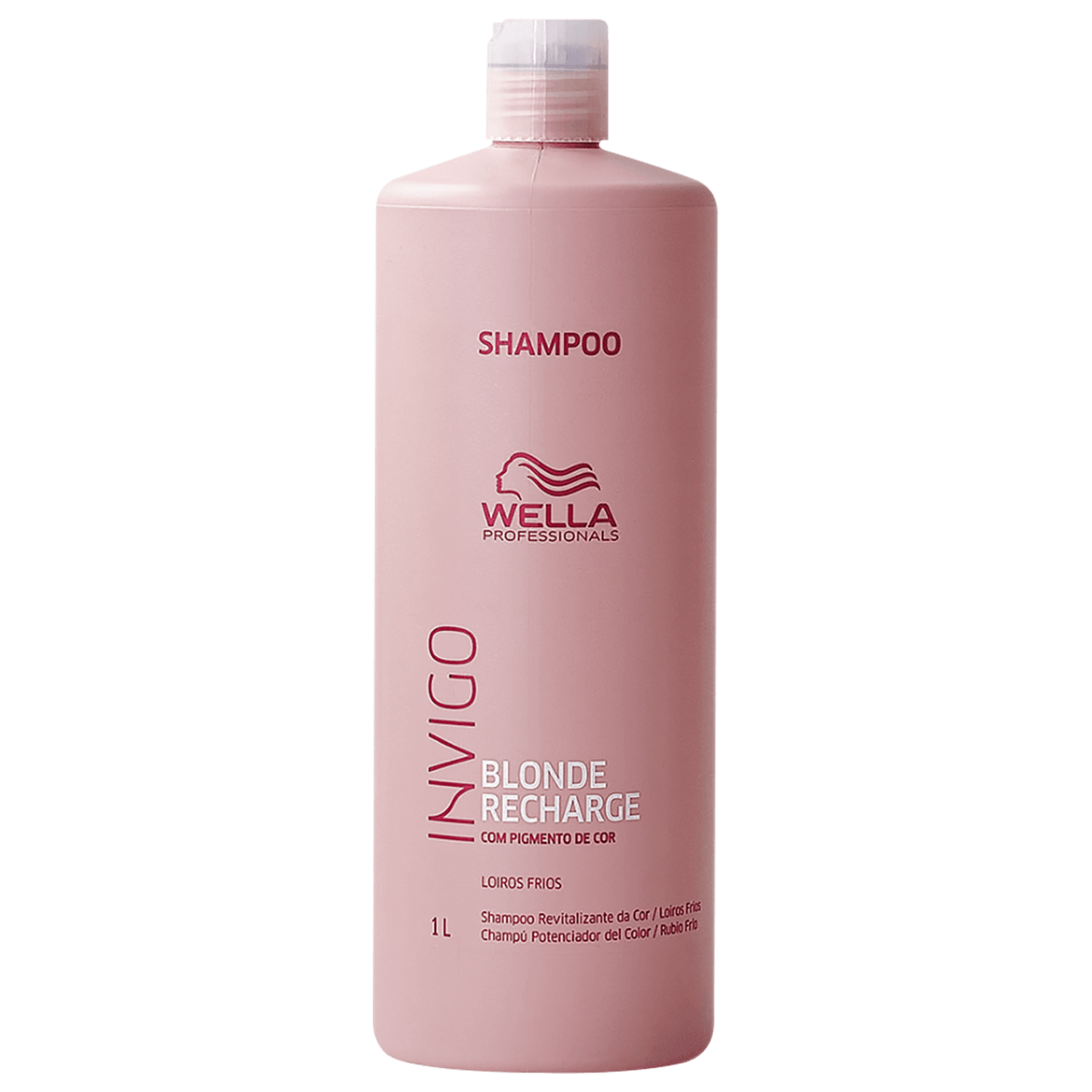 Wella Professionals Invigo Blonde Recharge - Shampoo Desamarelador 1000ml