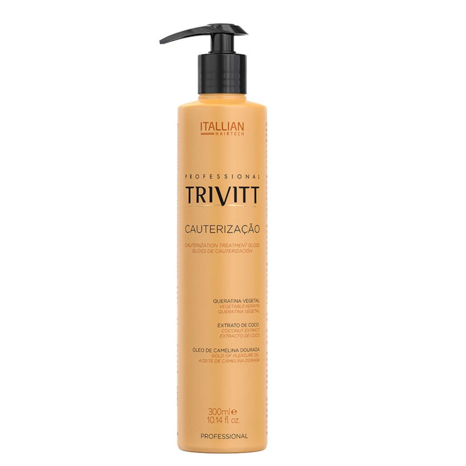 Trivitt Cauterização Capilar Profissional 300ml – Fios Fortes, Alinhados e Sem Frizz