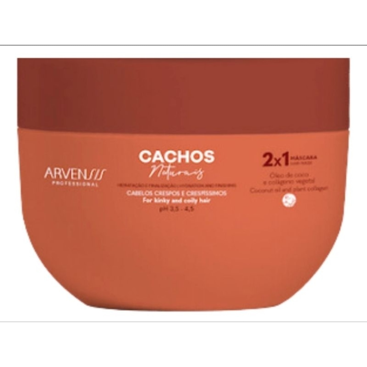 Máscara Capilar Cachos 2em1 Arvensis 250g