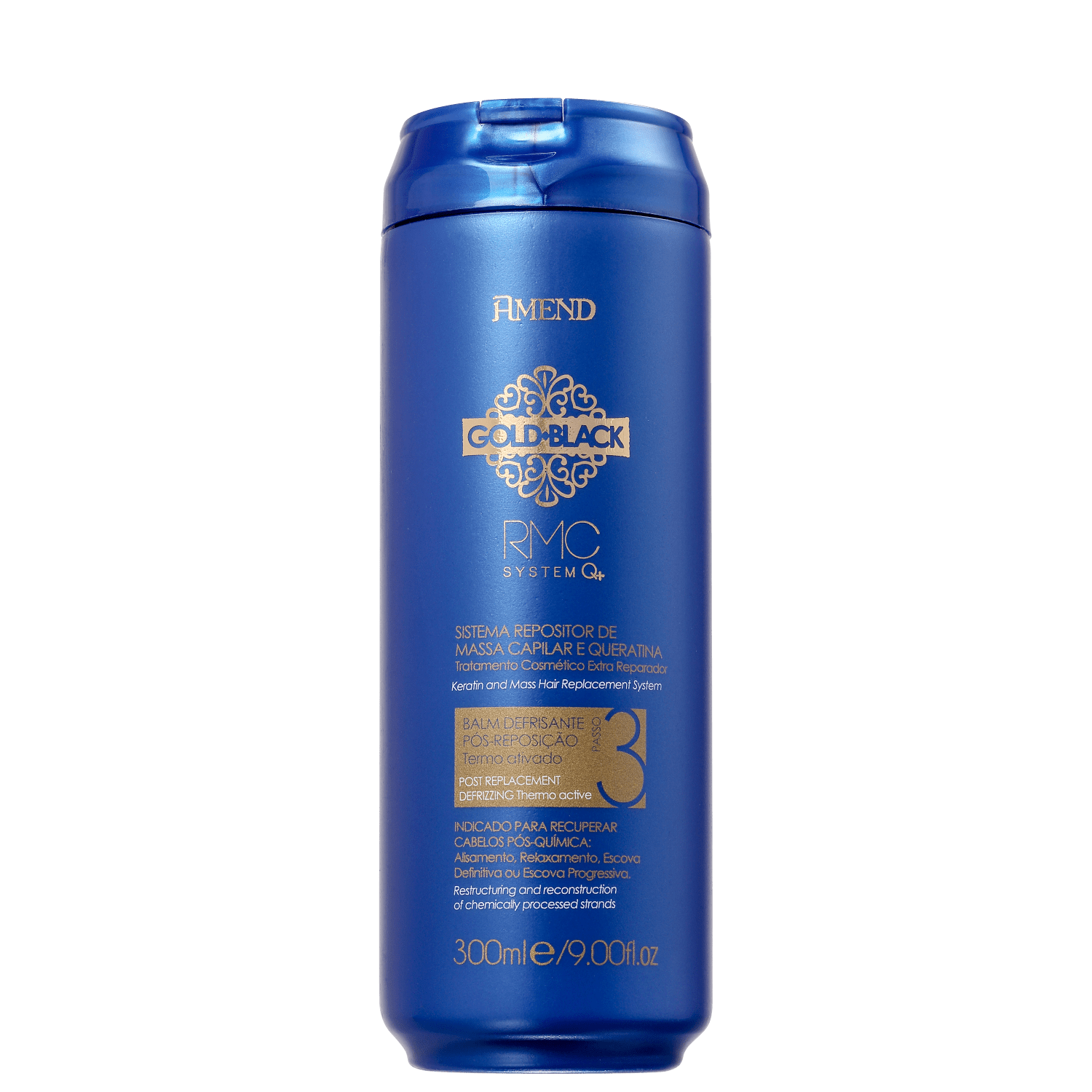 Amend Gold Black RMC System Q+ - Tratamento Reconstrutor 300ml