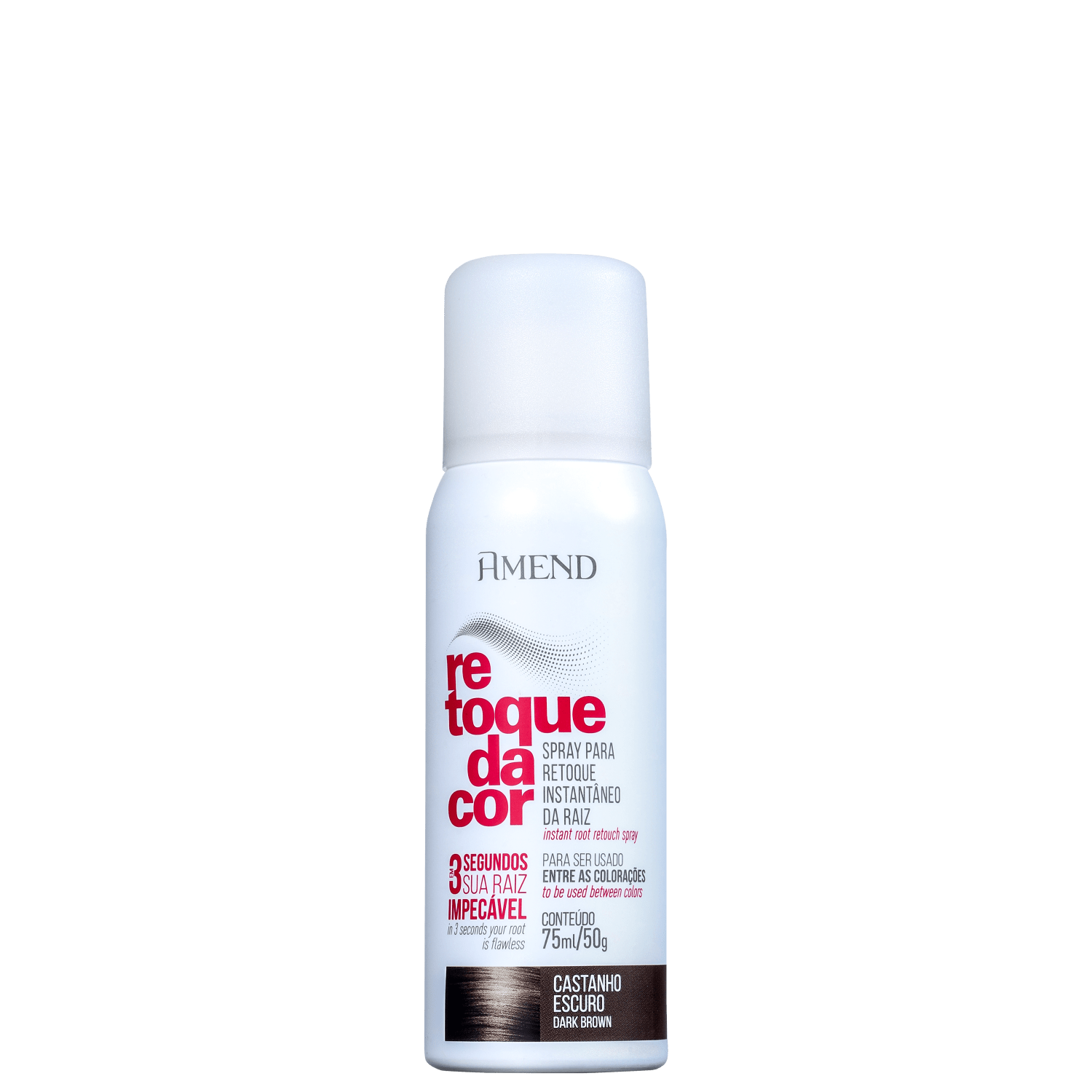 Amend Retoque da Cor 1215 Castanho Escuro - Corretivo de Raiz 75ml