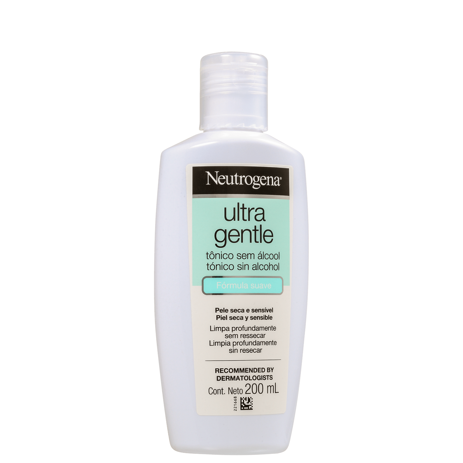 Neutrogena Ultra Gentle Sem Álcool - Tônico Facial 200ml