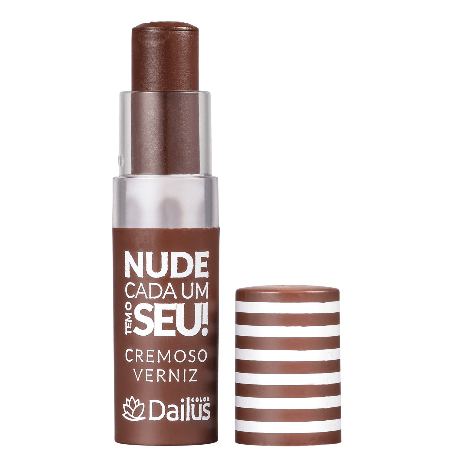 Dailus Nude Cada Um Tem o Seu Verniz 14 Puro Cacau - Batom Cremoso 4g