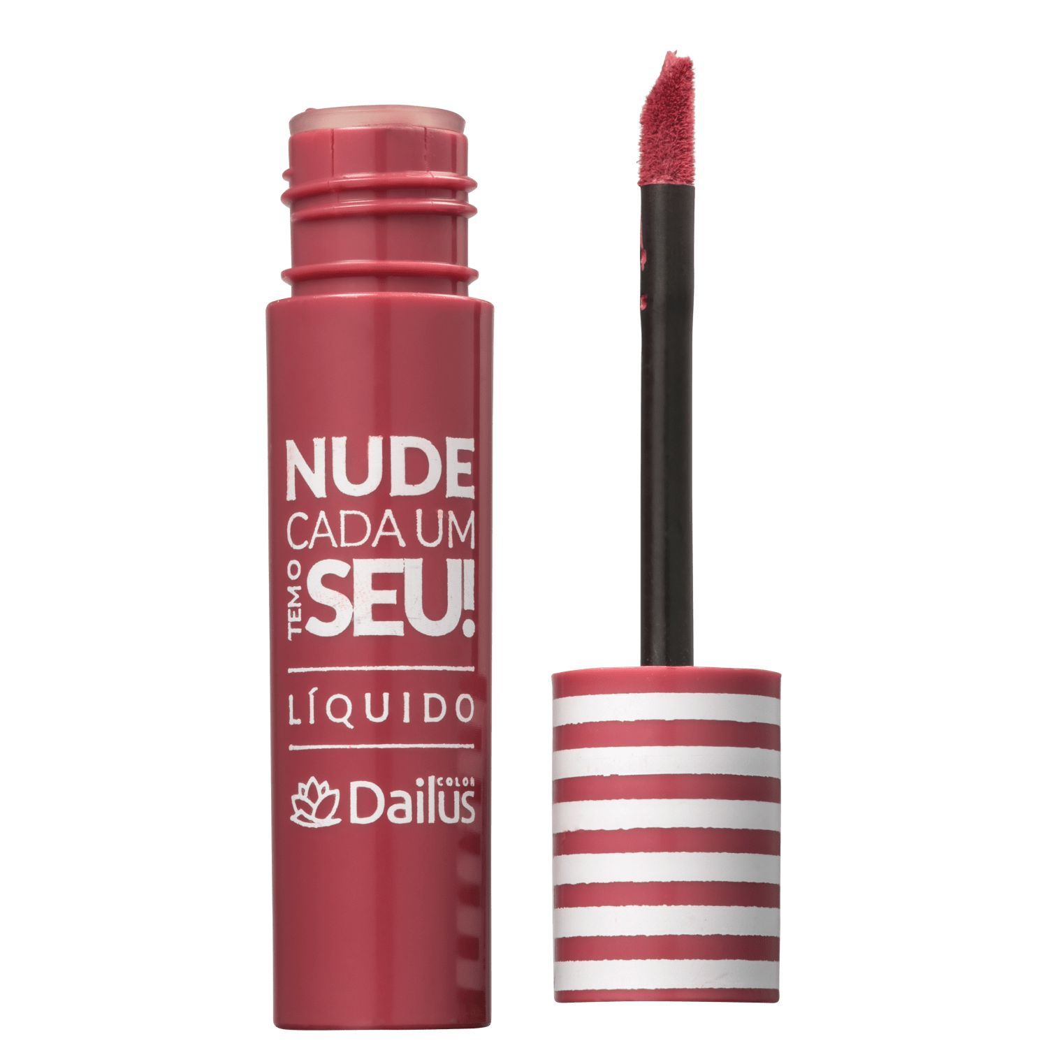 Dailus Nude Cada Um Tem o Seu 08 Rosa Açaí - Batom Líquido Matte 4,6g