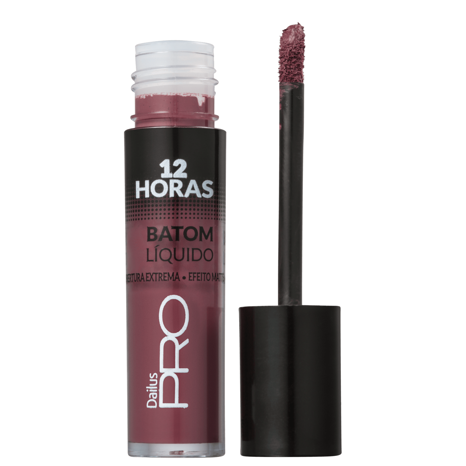 Dailus PRO 12 Horas 80 Mascavo - Batom Líquido Matte 4,6g