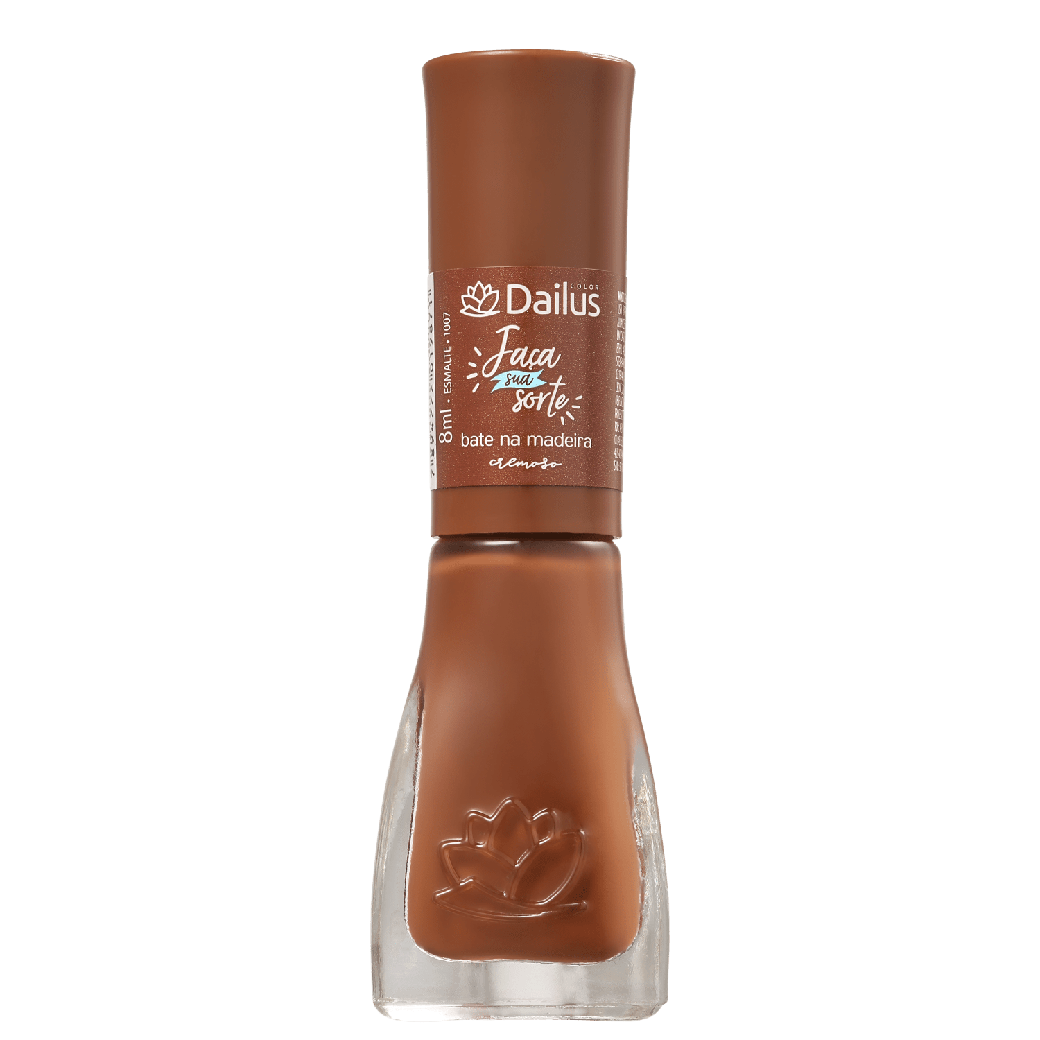 Dailus Faça Sua Sorte Bate na Madeira - Esmalte Cremoso 8ml