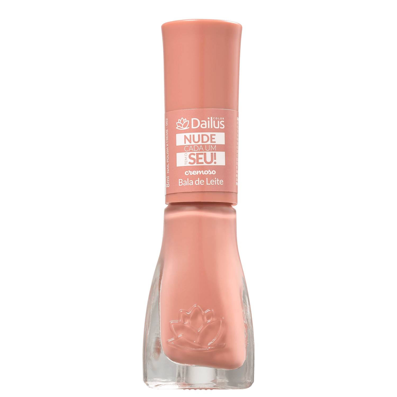 Dailus Nude Cada um Tem O Seu! 02 Bala de Leite - Esmalte Cremoso 8ml