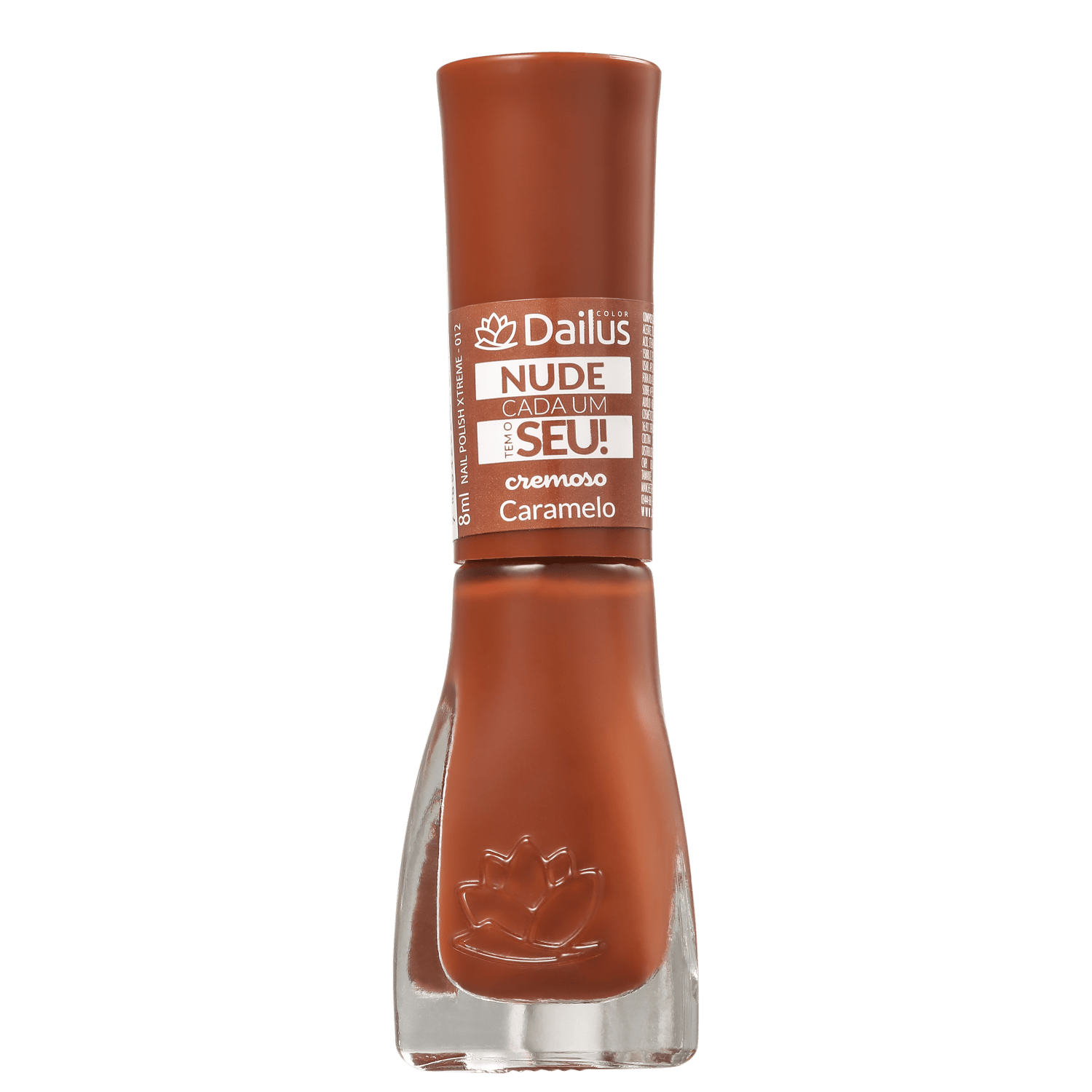 Dailus Nude Cada Um Tem O Seu! 12 Caramelo - Esmalte Cremoso 8ml