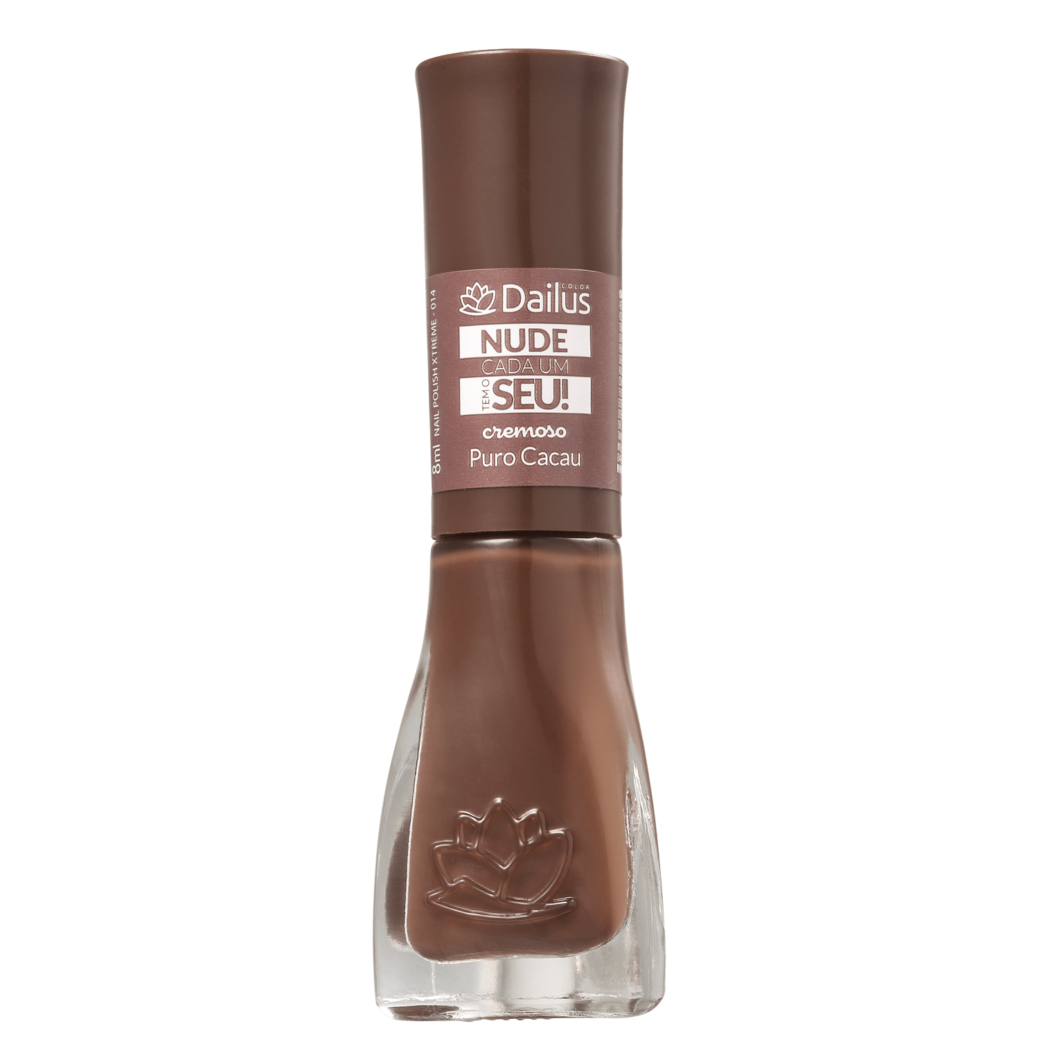 Dailus Nude Cada Um Tem O Seu! 14 Puro Cacau - Esmalte Cremoso 8ml