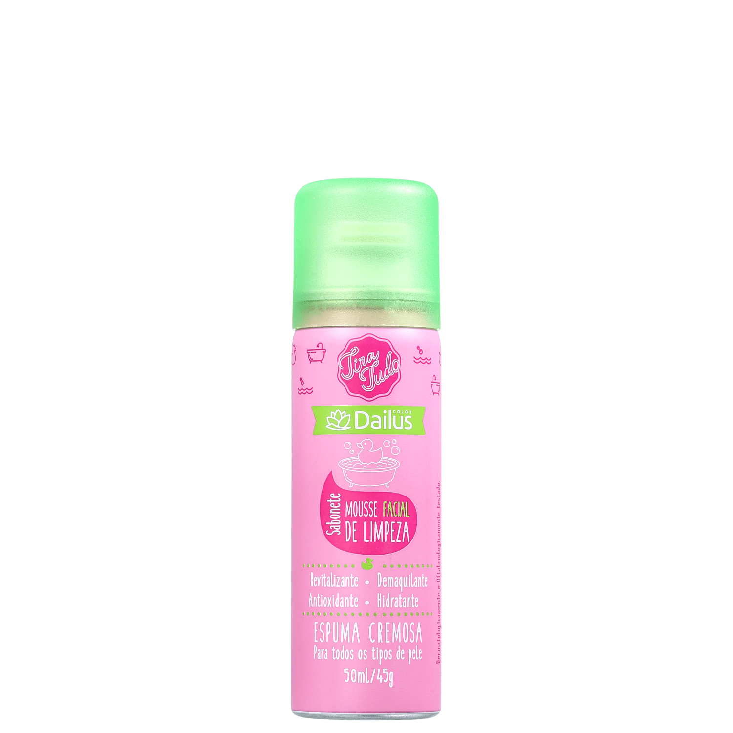 Dailus Tira Tudo - Sabonete Mousse Facial 50ml