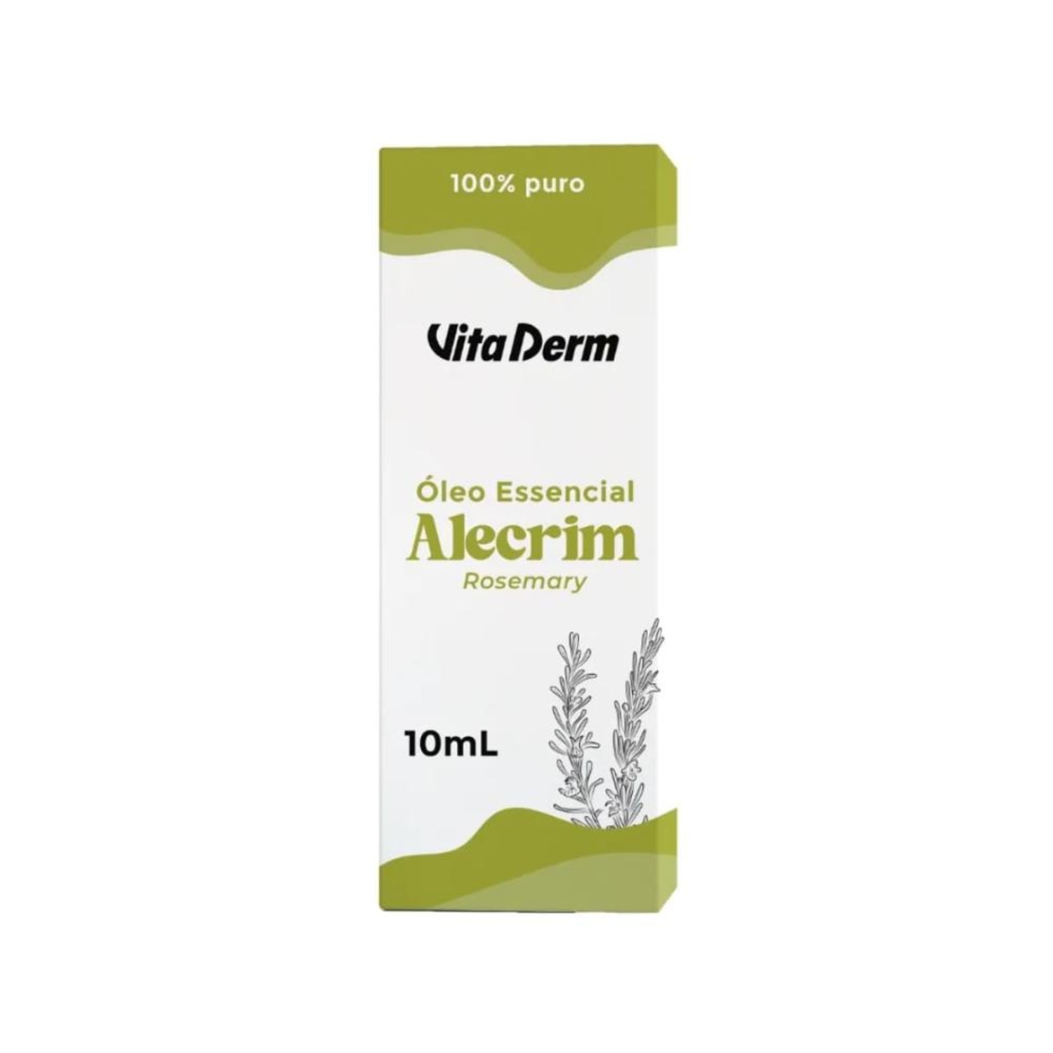 Vita Derm Óleo Essencial de Alecrim 10ml